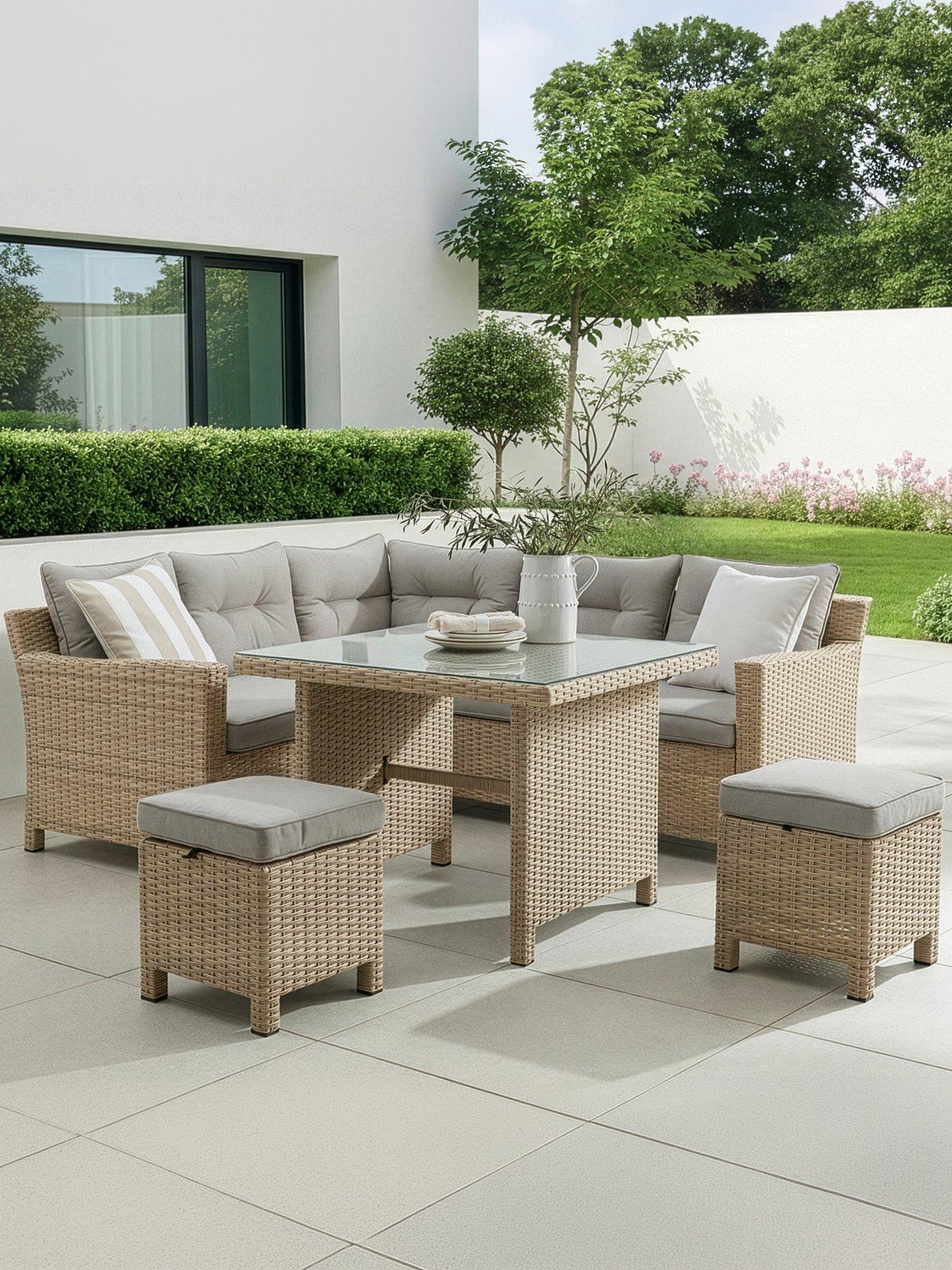 The Very Collection Sarasota Compact Corner Dining Set