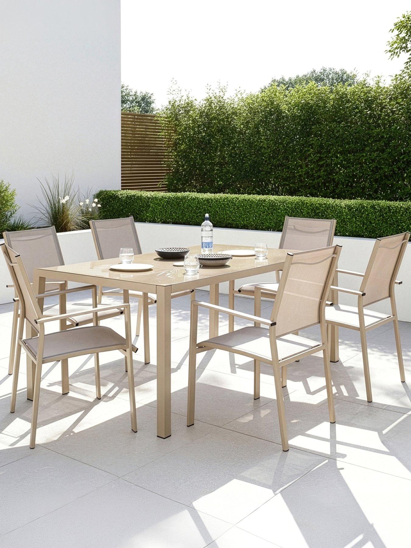 The Very Collection Palermo Textilene 6-Seater Dining Set