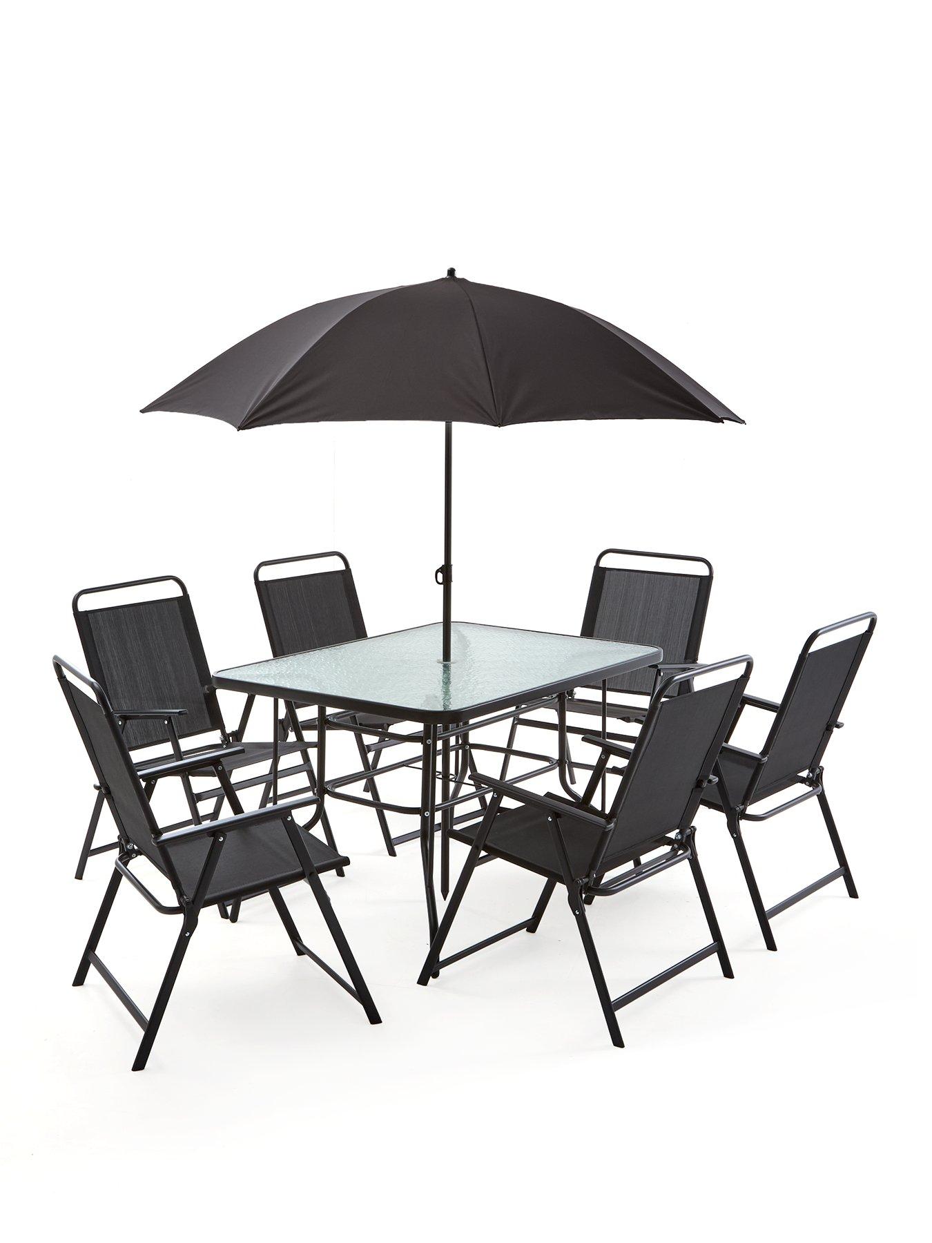 Image 2 of 7 of The Very Collection Santa Cruz 8 Piece Dining Set