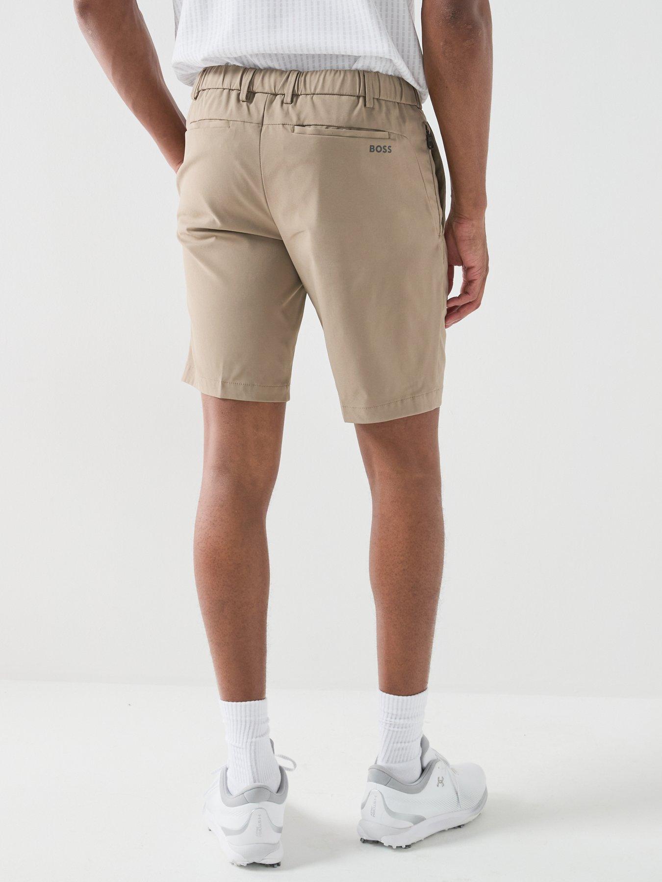 Image 2 of 4 of BOSS Mens Golf Phoenix Pro Shorts - Khaki