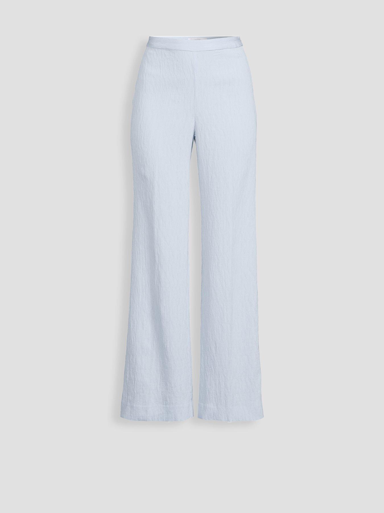 Image 3 of 3 of Michelle Keegan Kick Flare Co Ord&nbsp;Trousers - Blue