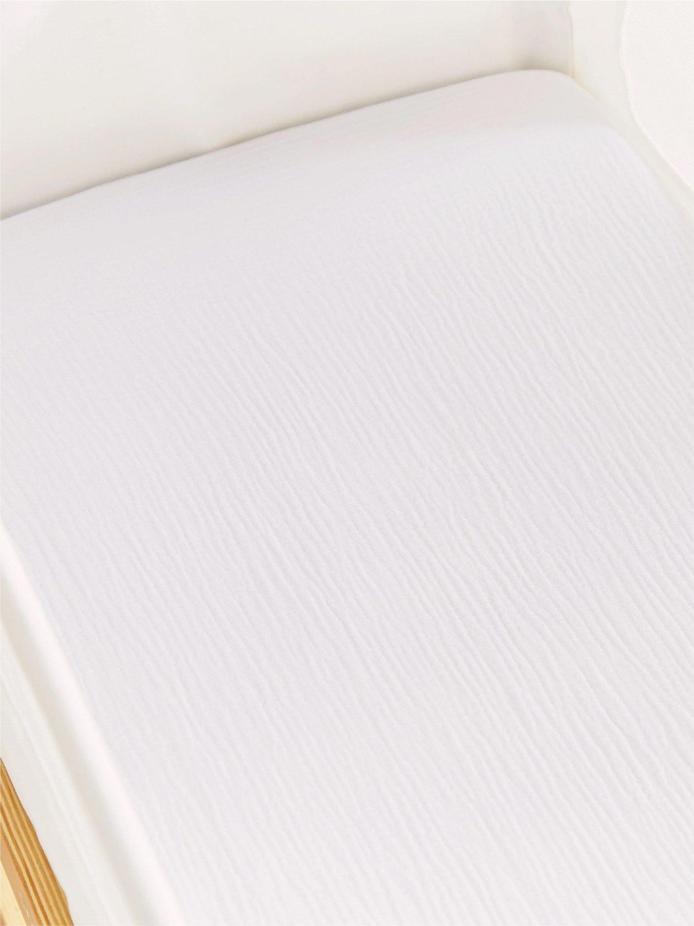 Image 4 of 8 of CuddleCo Universal Crib/ Co Sleeper Bedding set - Cashmere Meadow