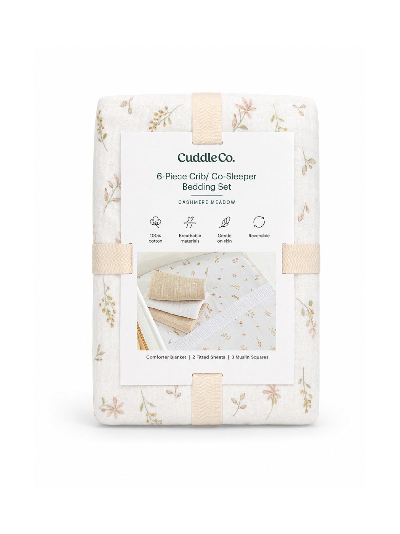Image 7 of 8 of CuddleCo Universal Crib/ Co Sleeper Bedding set - Cashmere Meadow