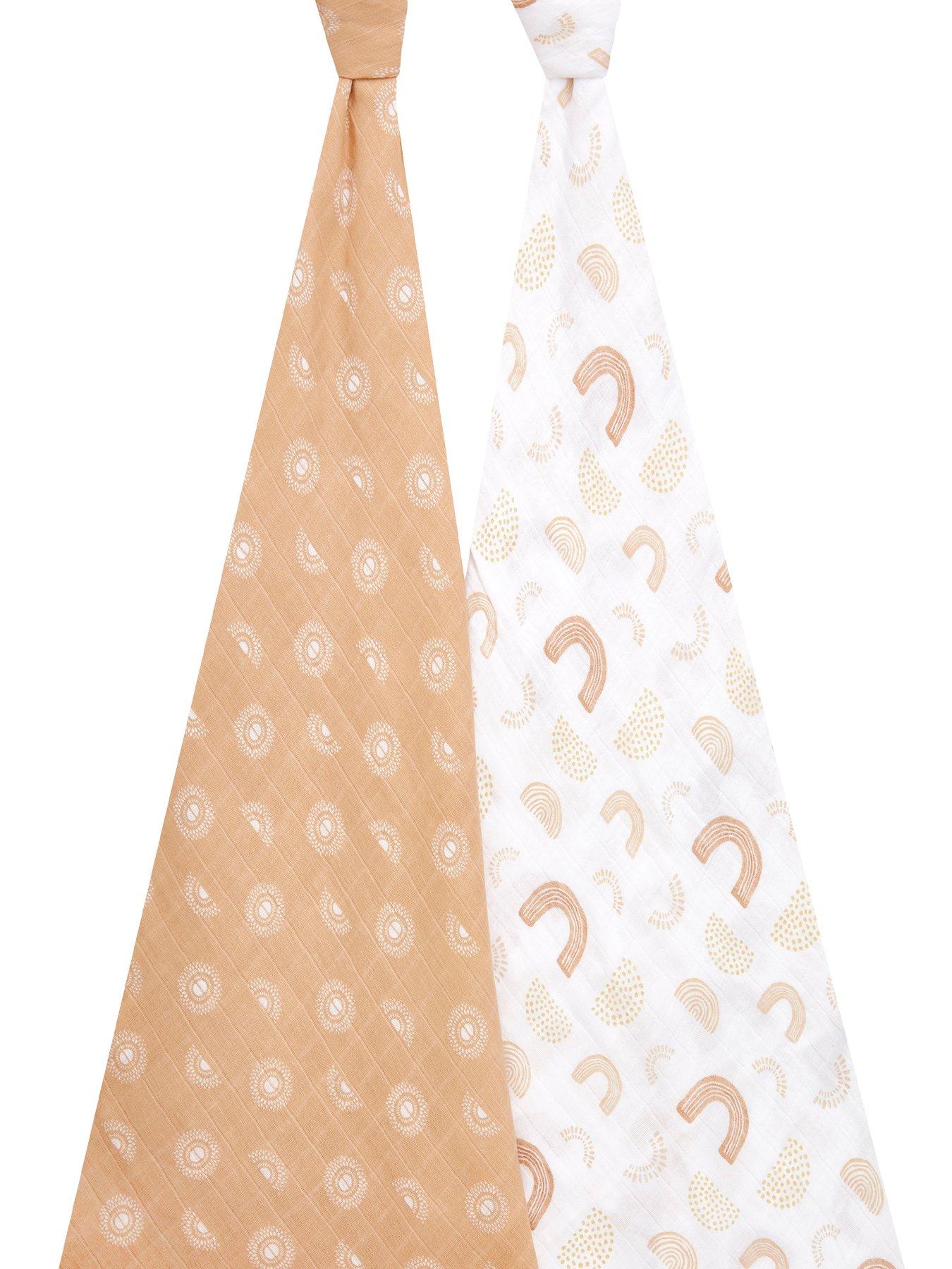 Image 3 of 6 of aden + anais Keep Rising - Large Swaddles 2 Pack Cotton Muslin