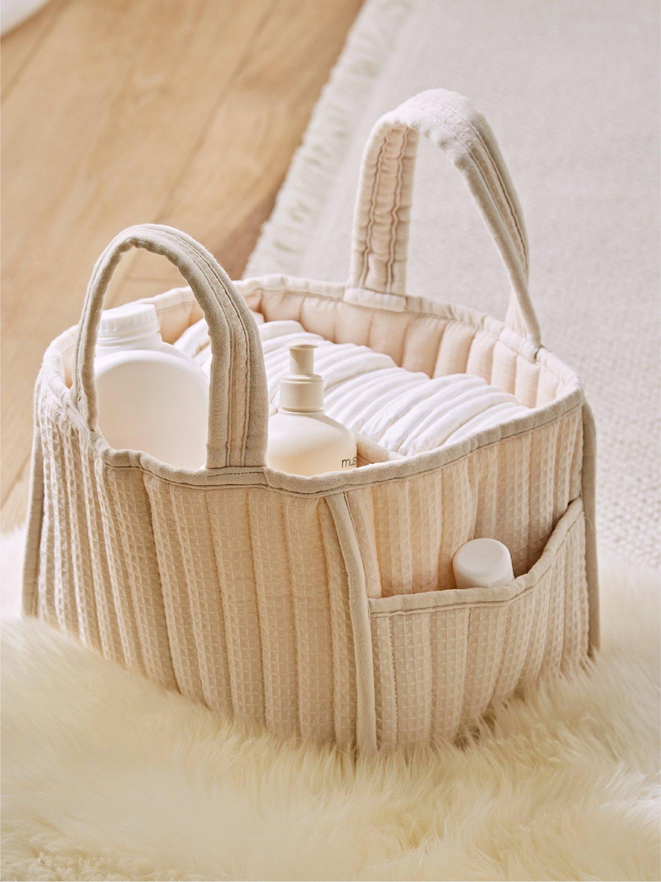 Image 3 of 8 of CuddleCo Changing Set - Cashmere Waffle