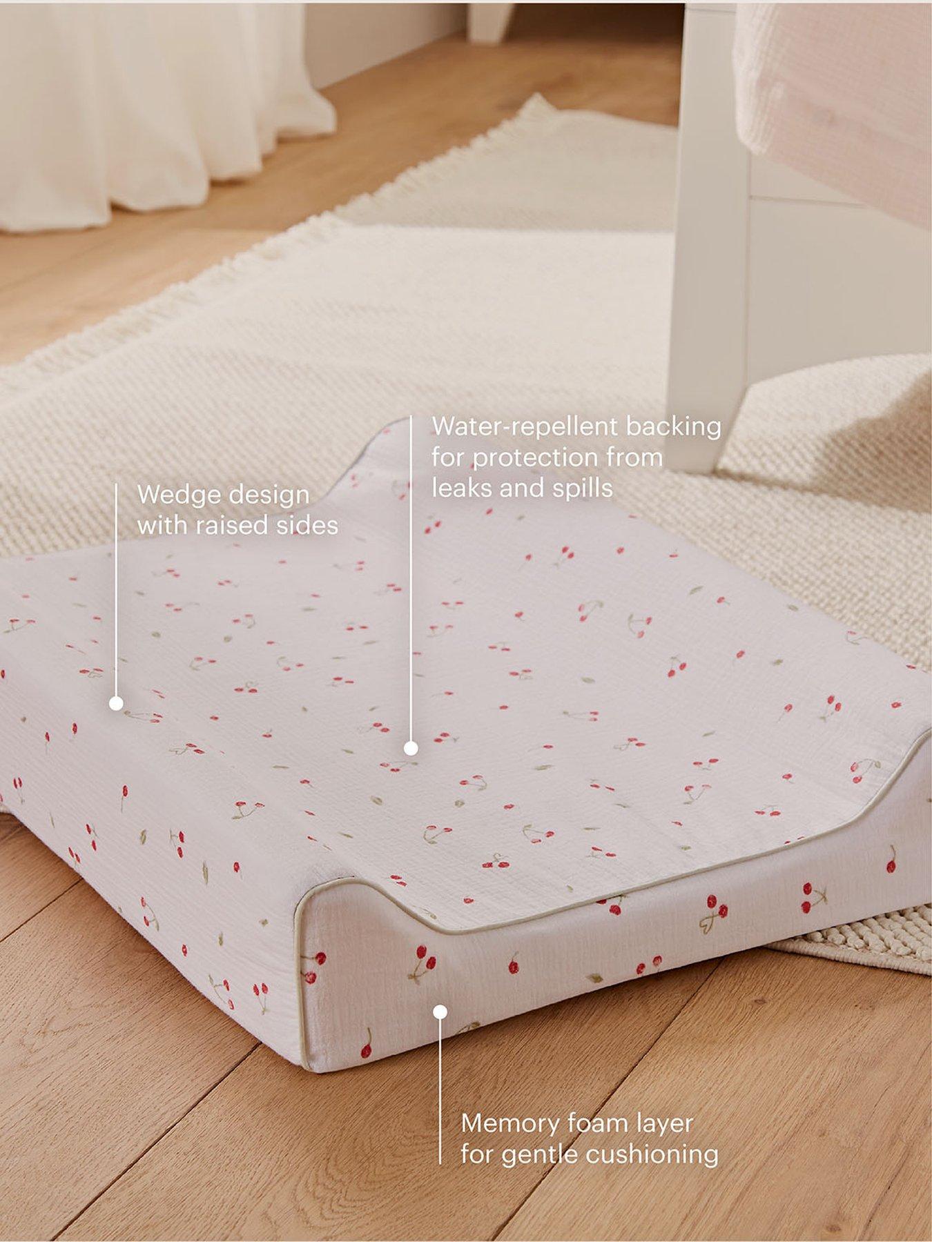 Image 2 of 6 of CuddleCo Wedge Changing Mat - Ditsy Cherry