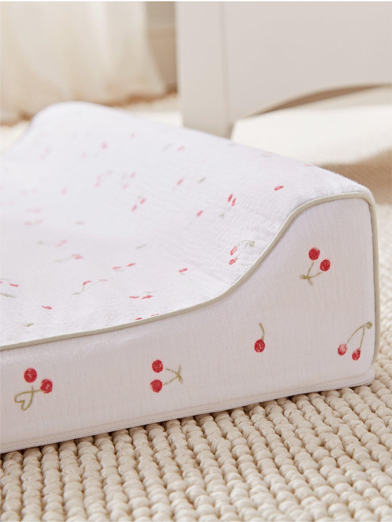 Image 3 of 6 of CuddleCo Wedge Changing Mat - Ditsy Cherry