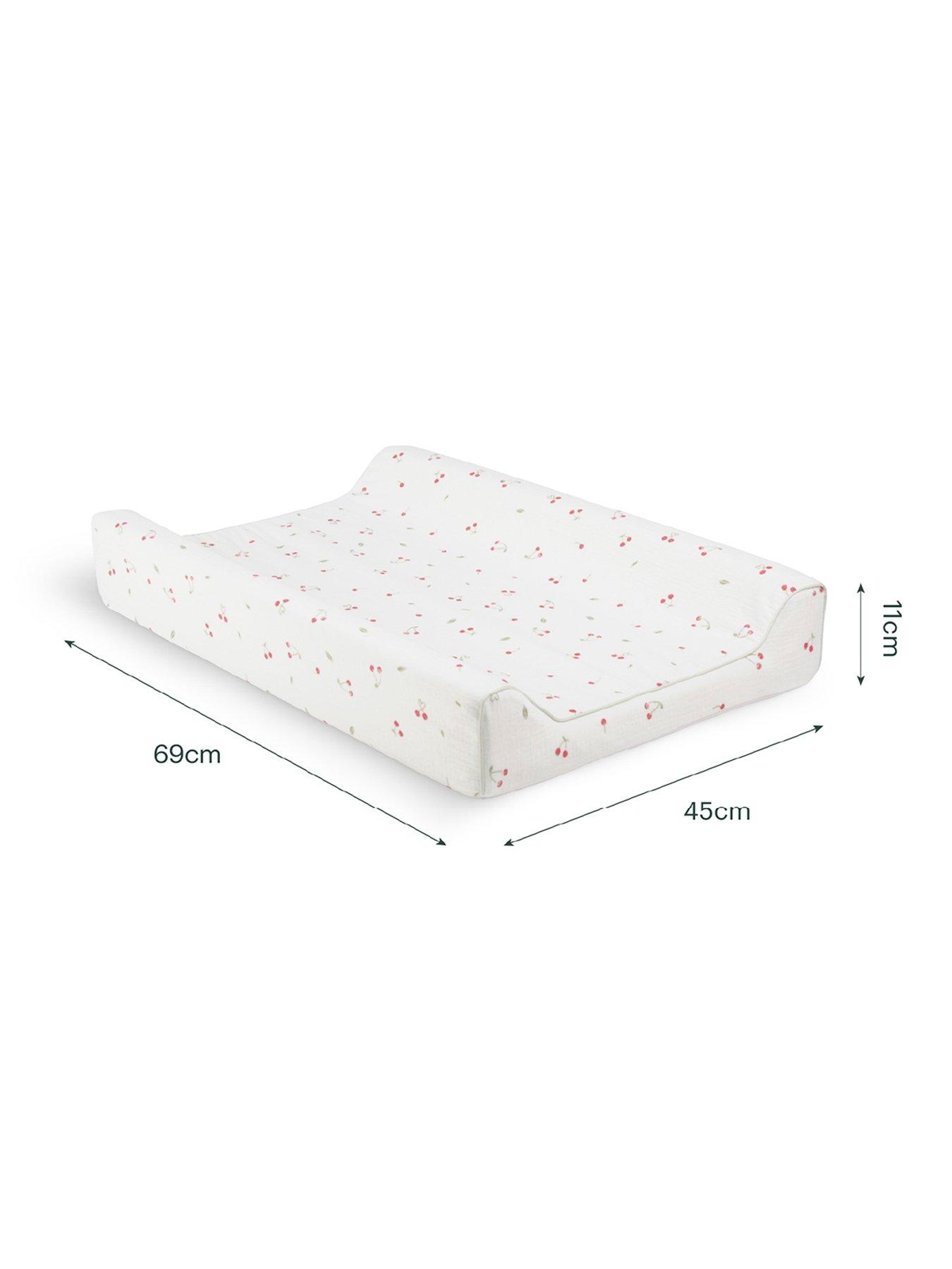 Image 4 of 6 of CuddleCo Wedge Changing Mat - Ditsy Cherry