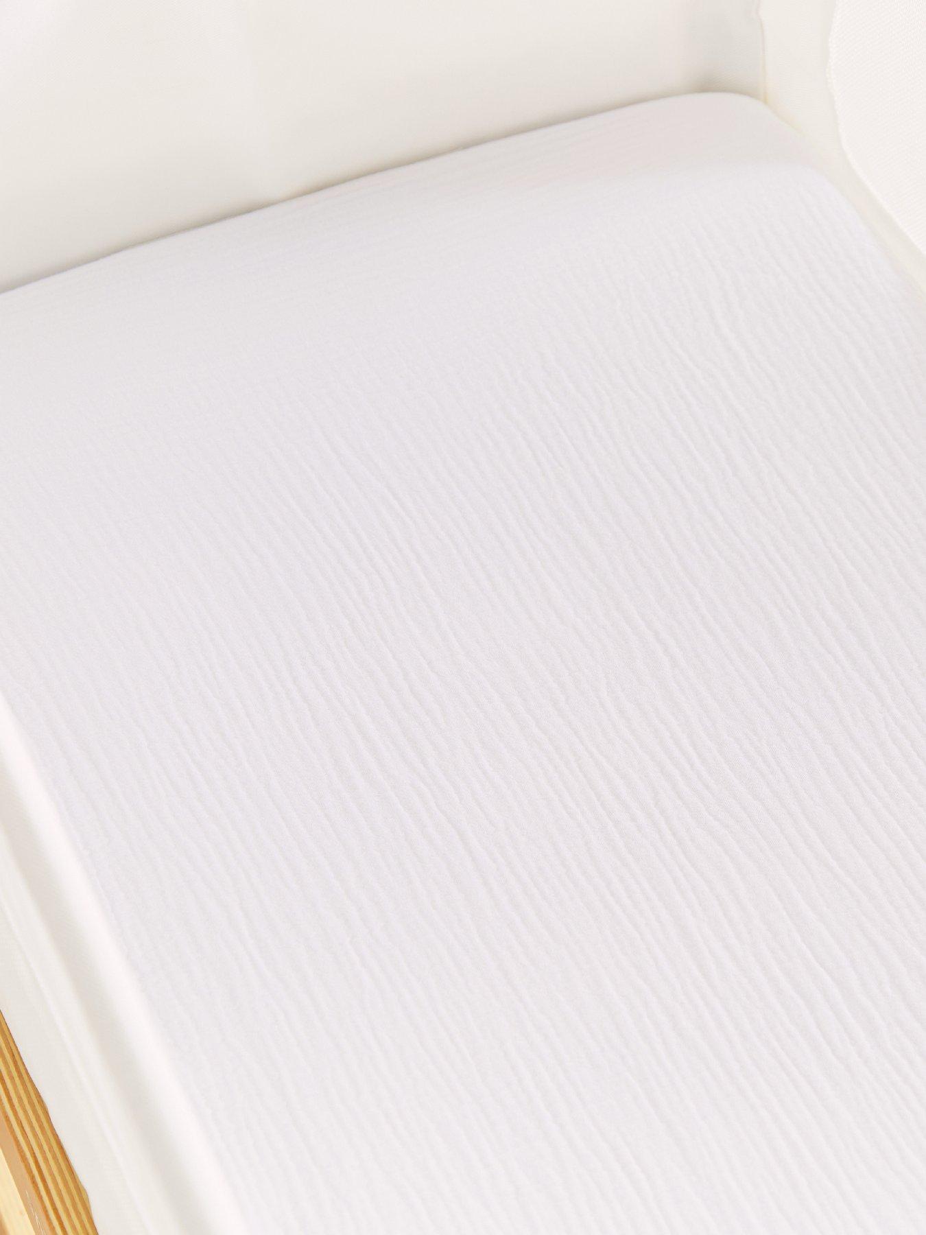 Image 3 of 4 of CuddleCo Universal Crib/ Co Sleeper Sheets 2pk - Cashmere Meadow