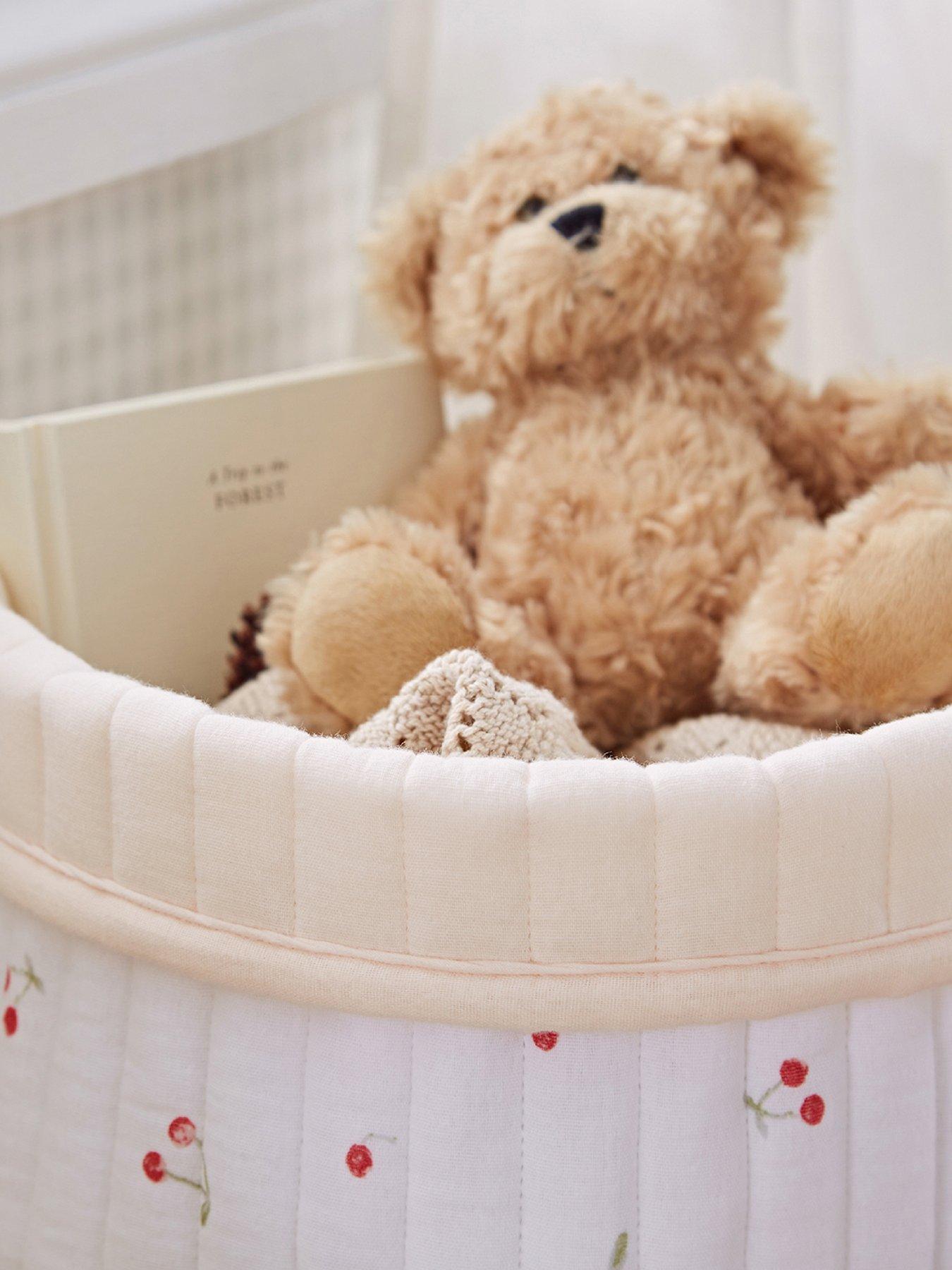 Image 2 of 5 of CuddleCo 3pk Storage Baskets - Ditsy Cherry