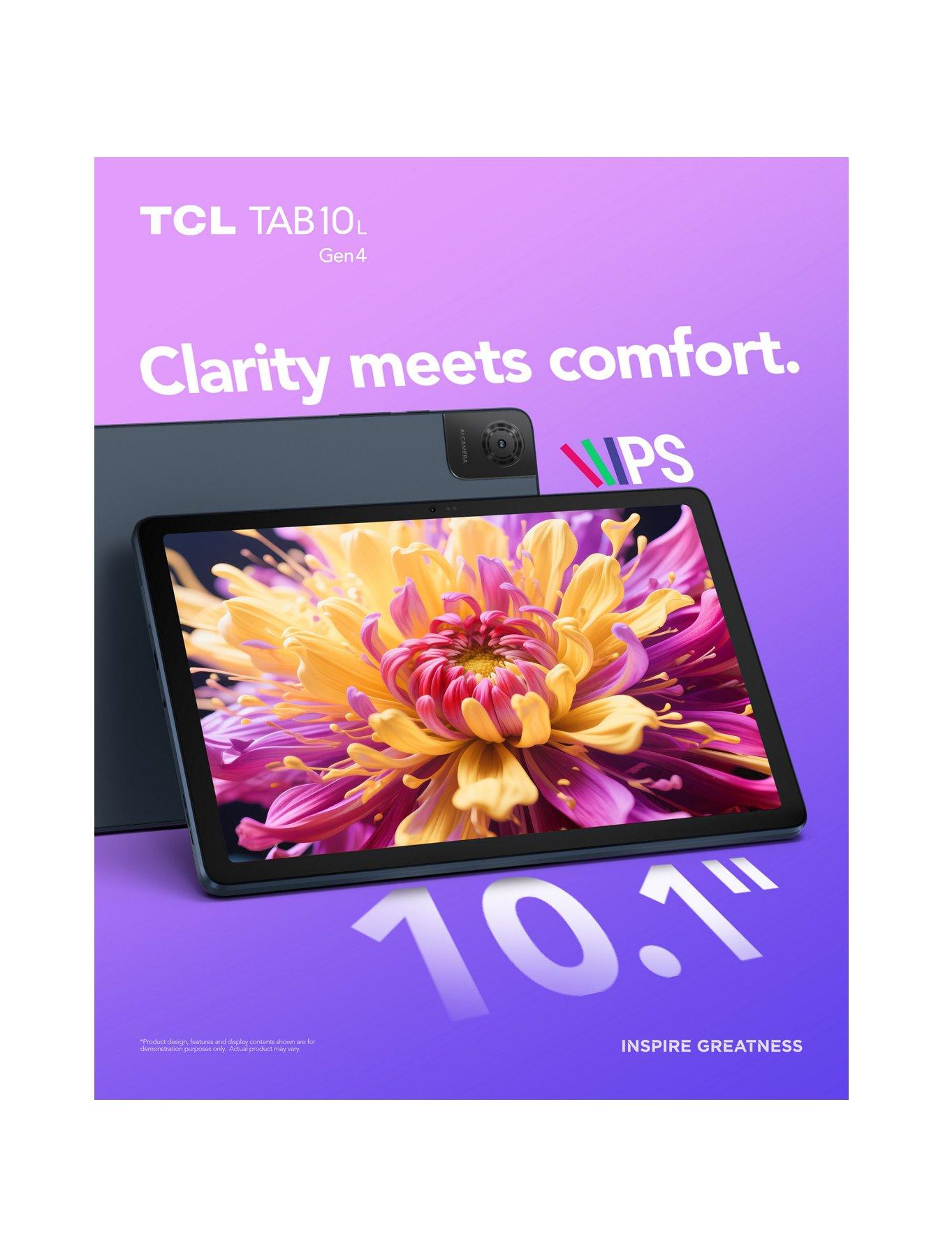 TCL Tab 10L Gen. 4 Android Tablet WiFi 64GB with Protective Case | Very