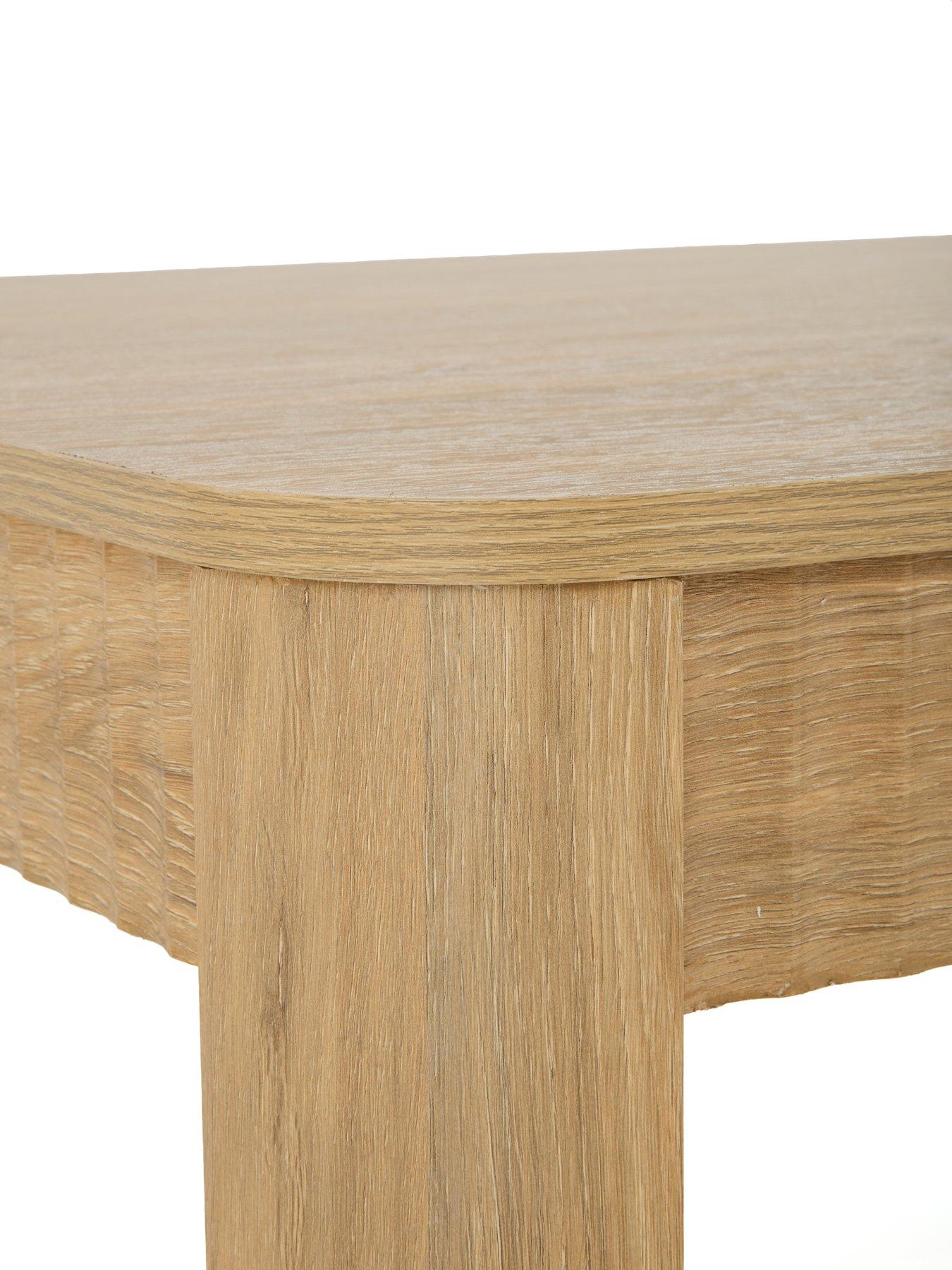 Image 4 of 6 of Michelle Keegan Home Sculpt 160&nbsp;cm Dining Table - Oak