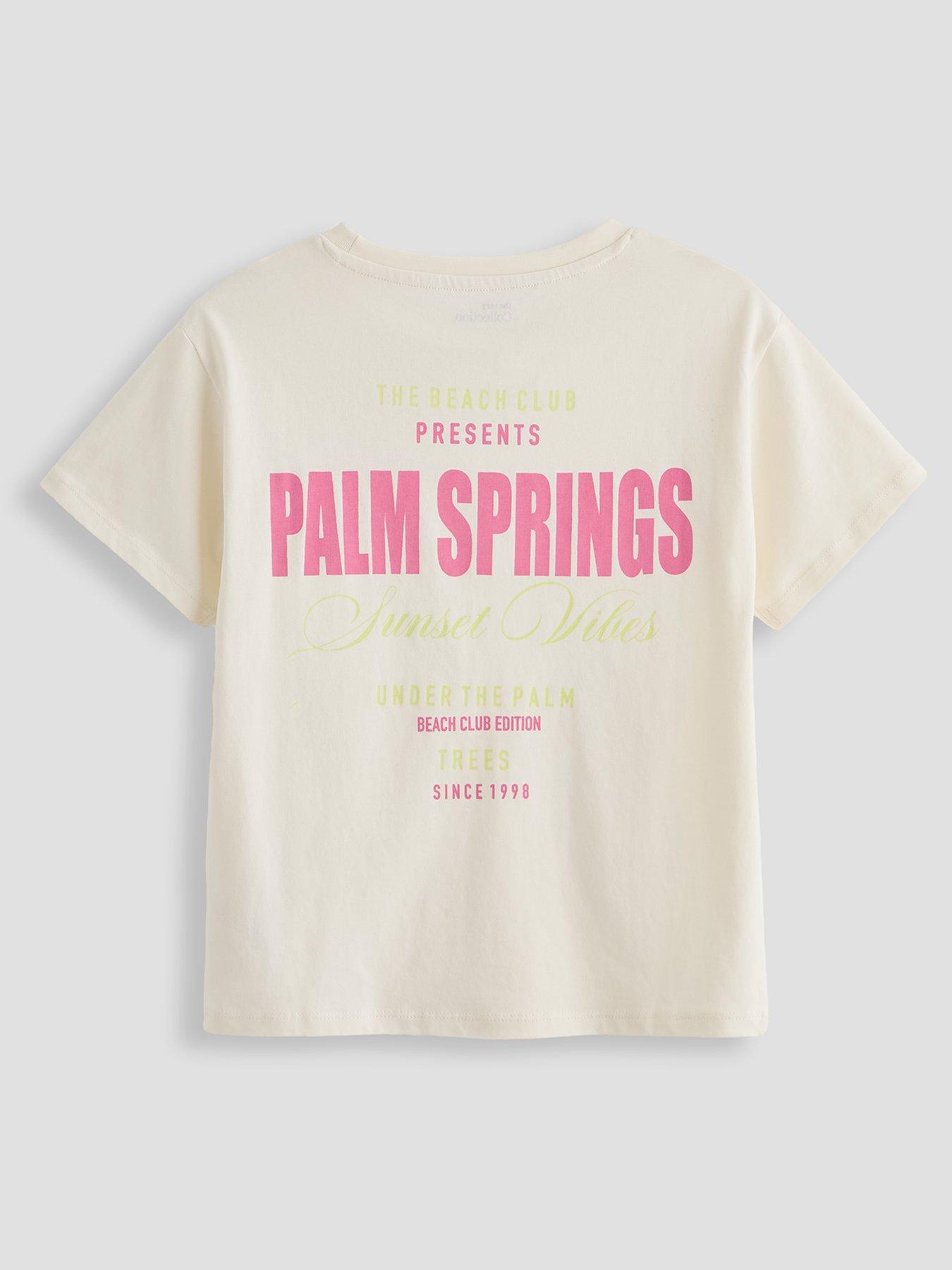 Image 3 of 6 of The Very Collection Girls 2 Pack Slogan Oversized Tops