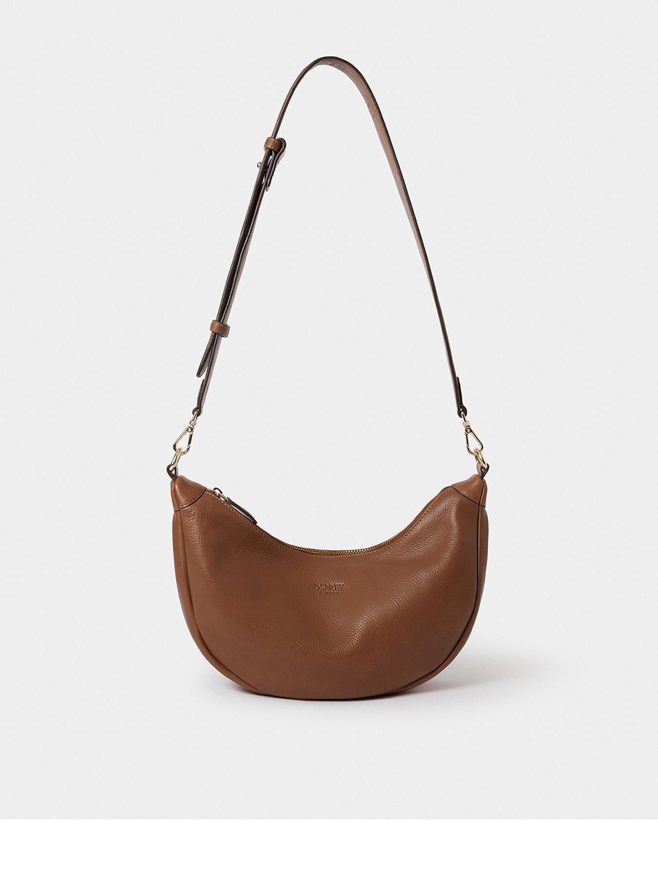 Osprey London The Oxford Leather Sling Bag - Brown