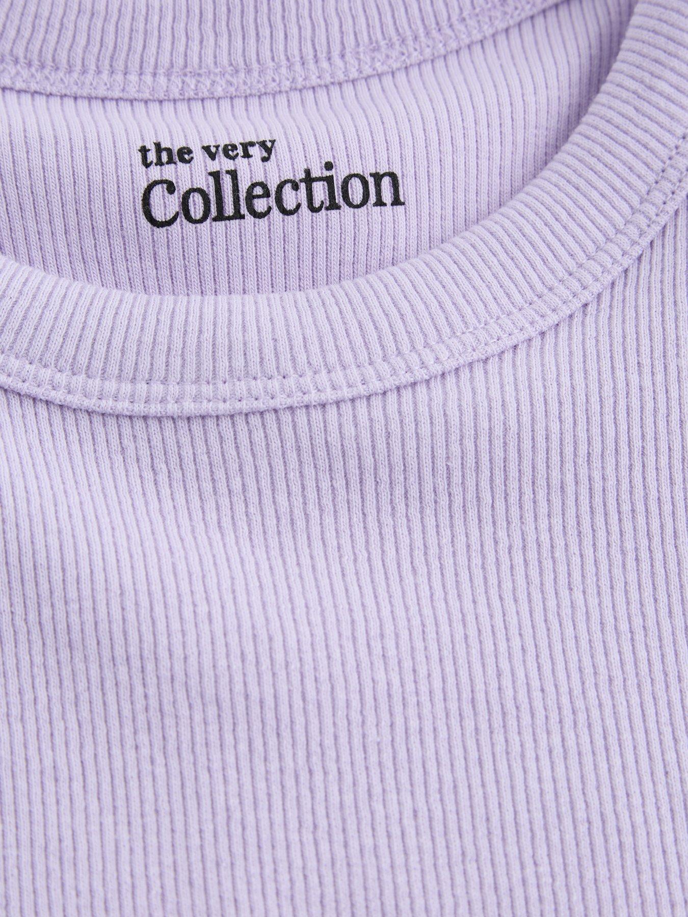 Image 4 of 6 of The Very Collection Girls 3 Pack Vests