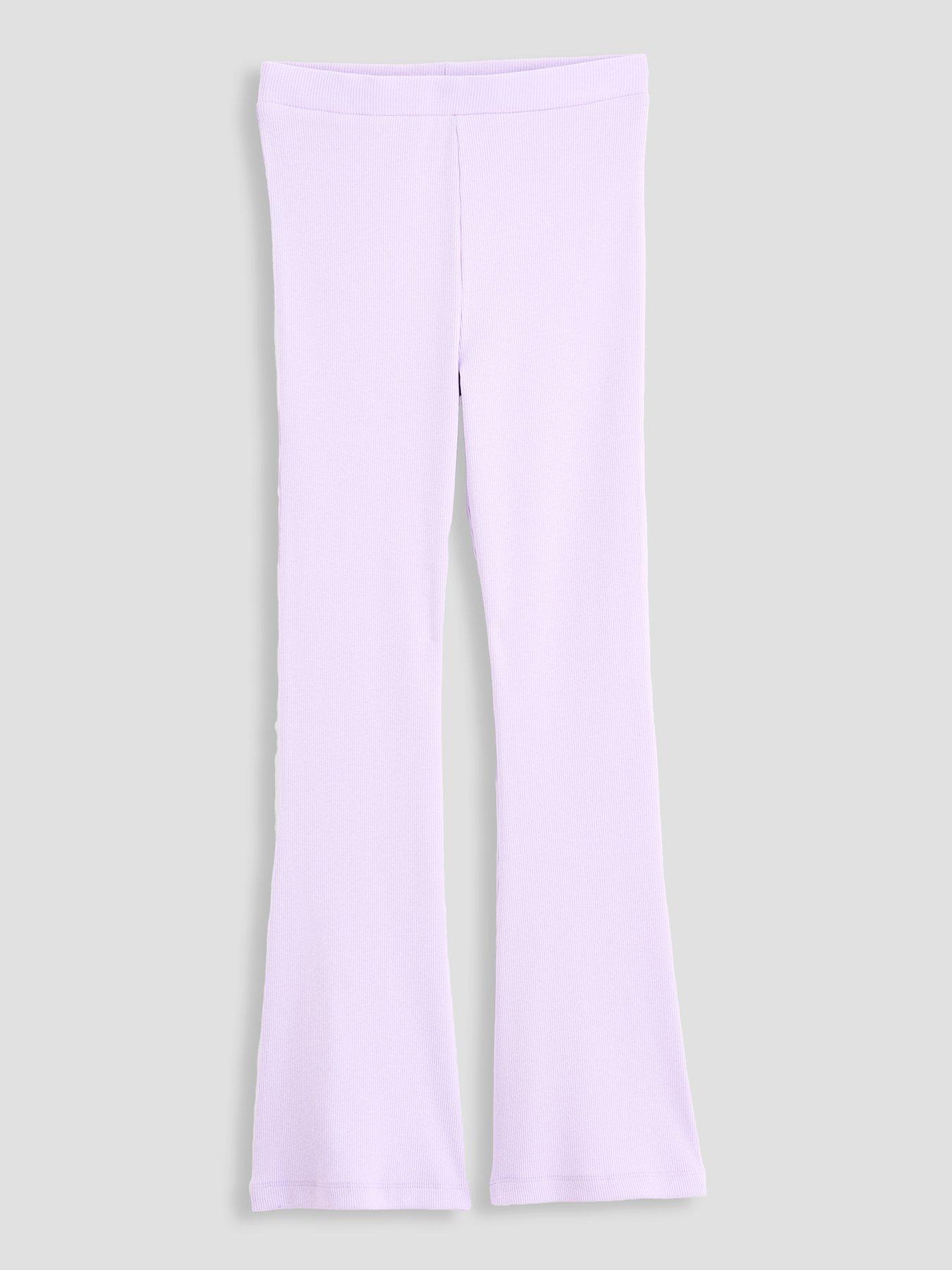 Image 2 of 5 of The Very Collection Girls Two Rib Pack Flare Leggings - Multi