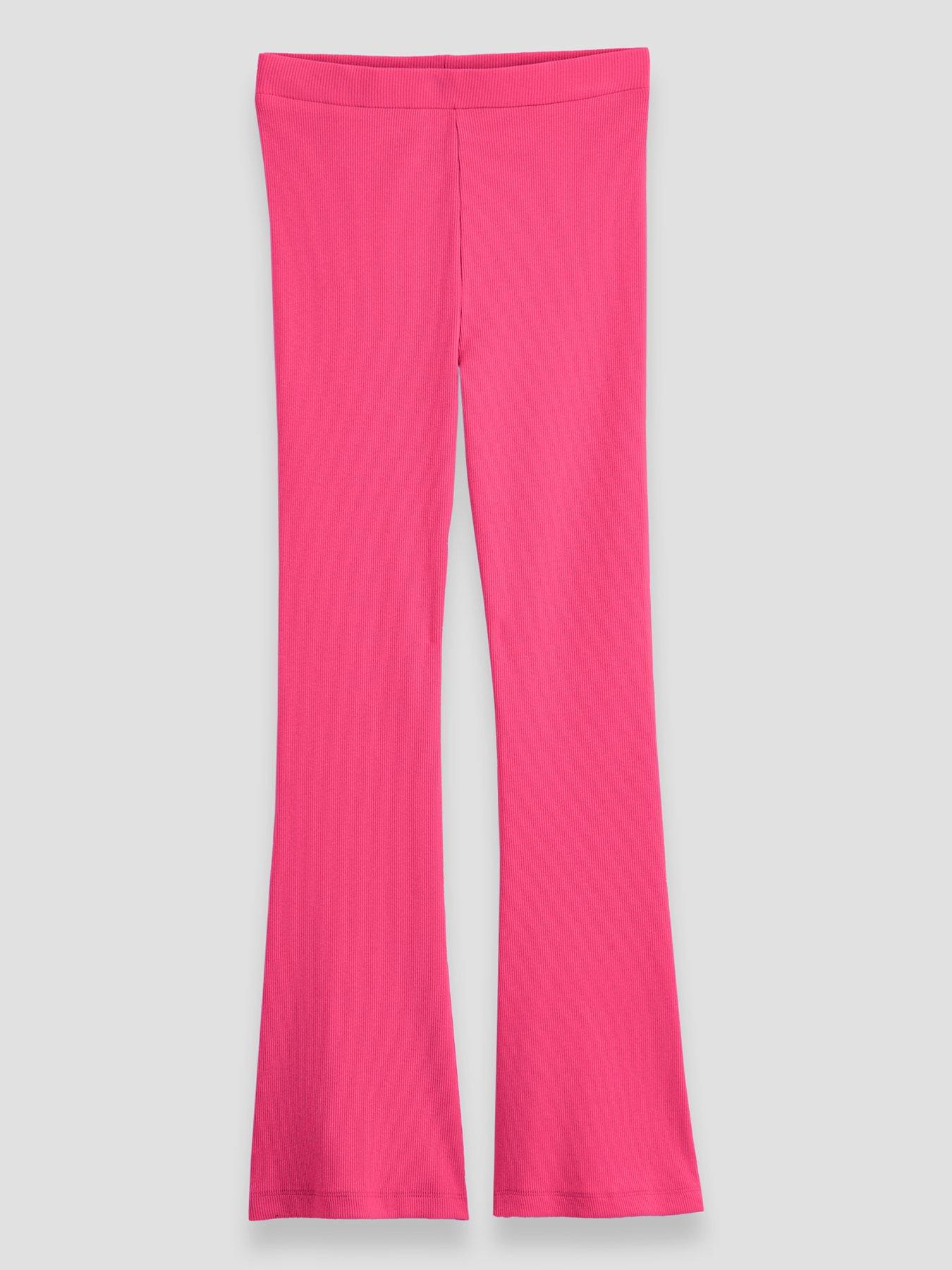 Image 3 of 5 of The Very Collection Girls Two Rib Pack Flare Leggings - Multi