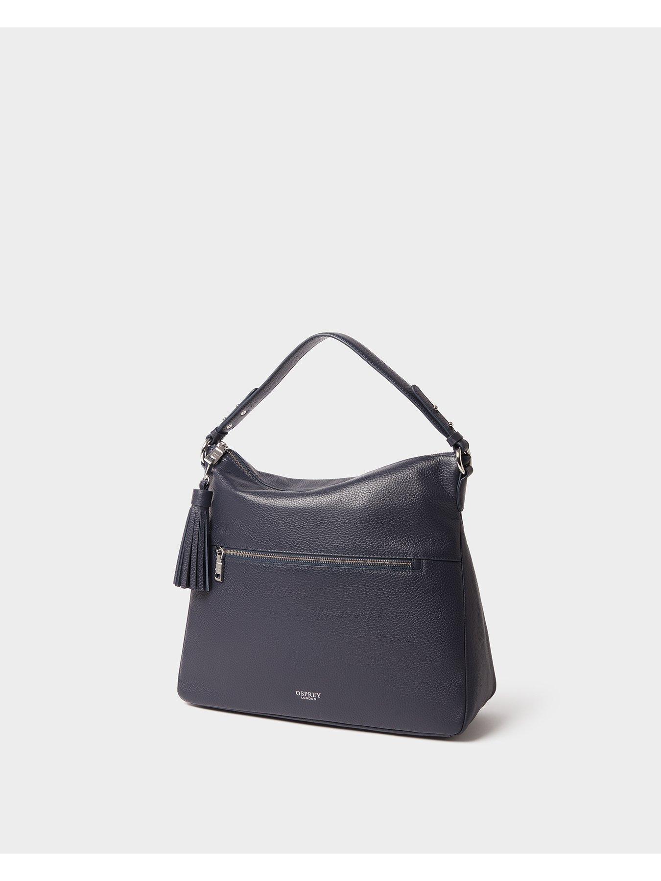 Image 2 of 5 of Osprey London The Stella Leather Hobo Bag