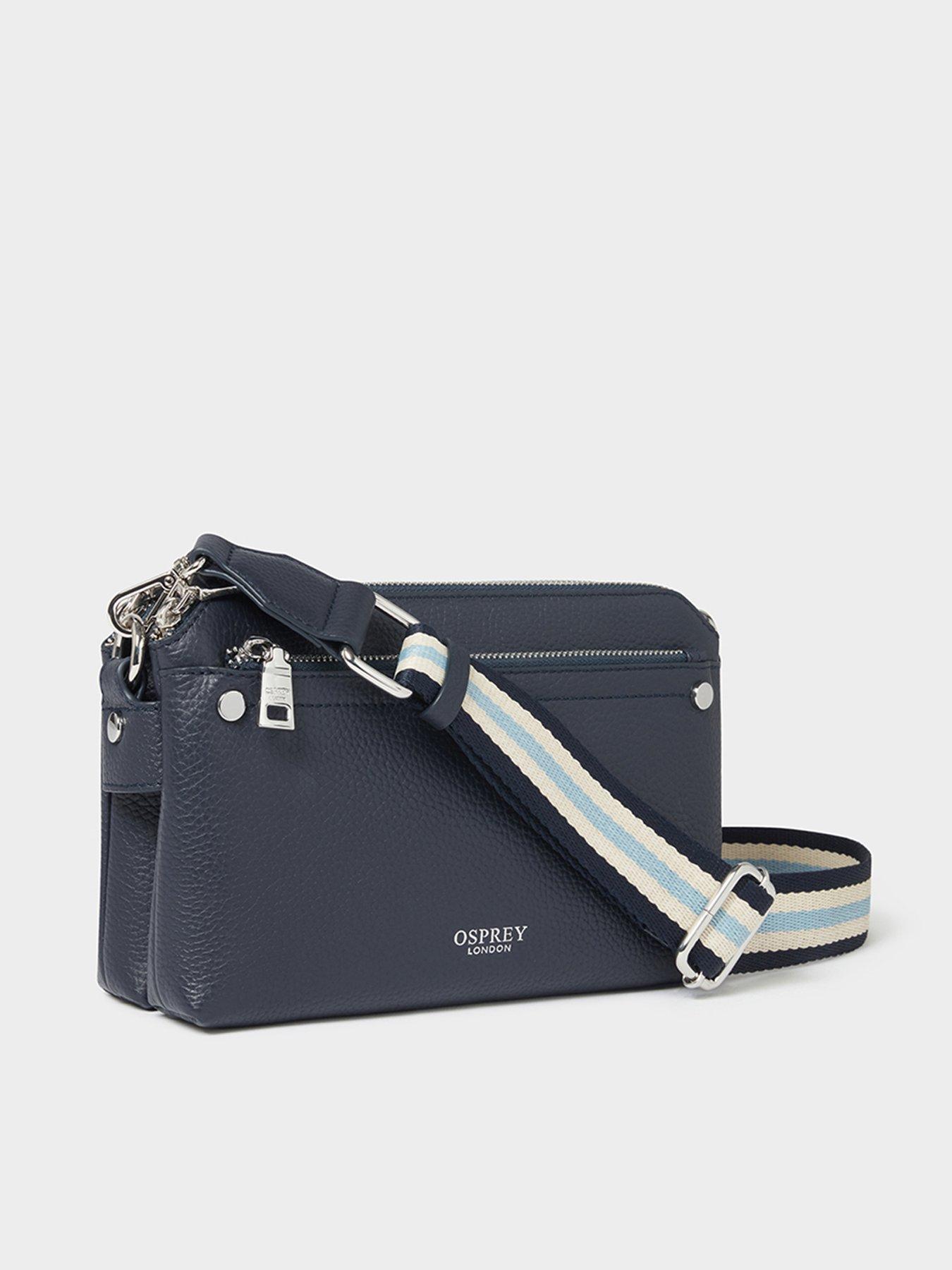 Image 2 of 5 of Osprey London The Stella Leather Crossbody Bag