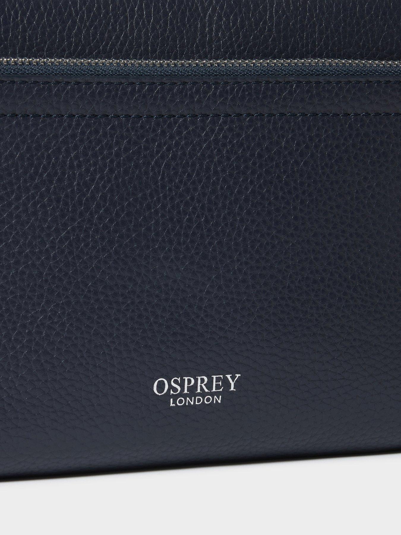Image 4 of 5 of Osprey London The Stella Leather Crossbody Bag