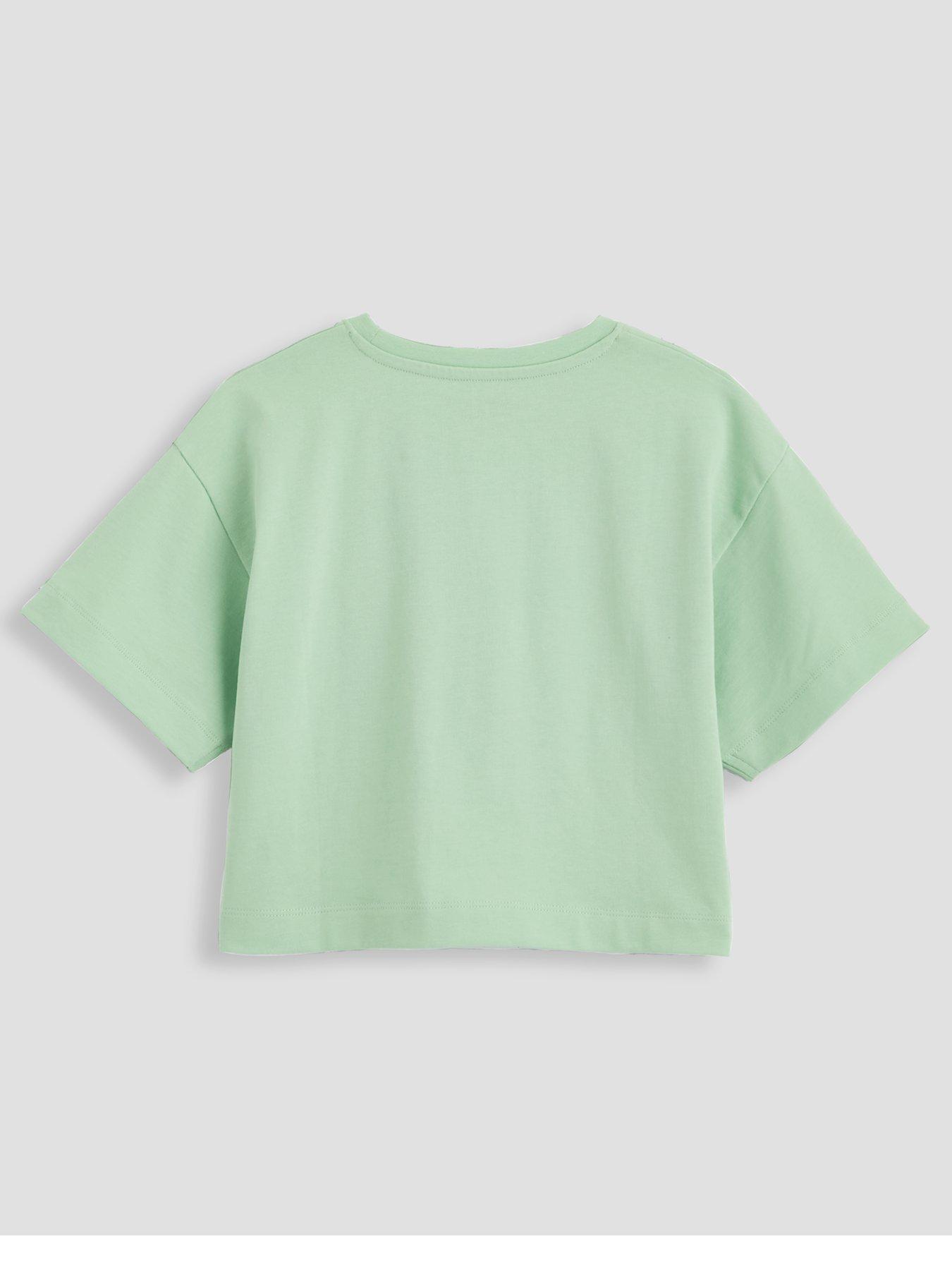 Image 3 of 5 of The Very Collection Girls 2 Pack Heavy Weight T-shirts - Multi