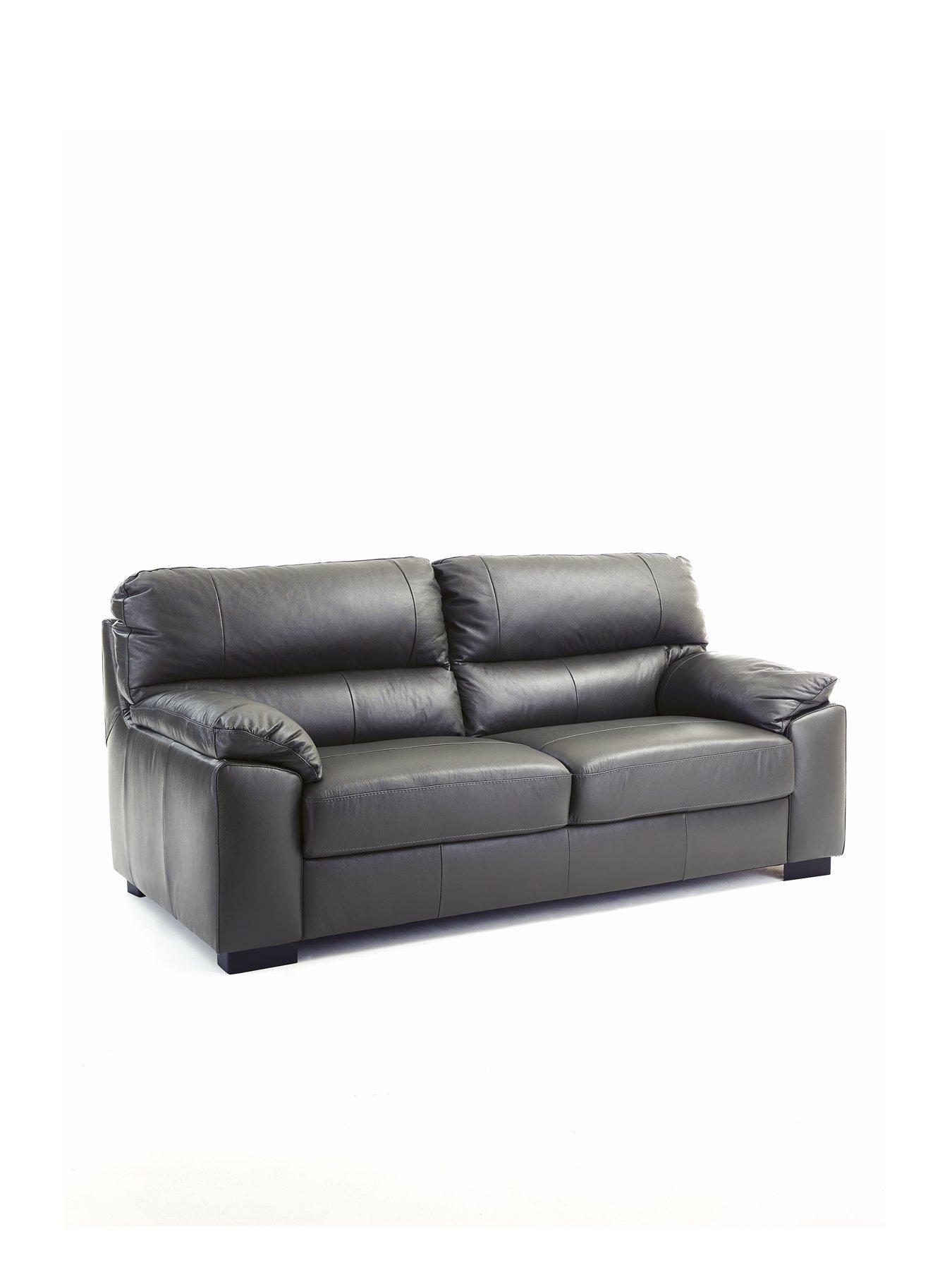Image 3 of 6 of The Very Collection Ambrose 3 + 2 Seater Leather Sofa Set (Buy &amp; SAVE!)&nbsp;- FSC&reg; Certified