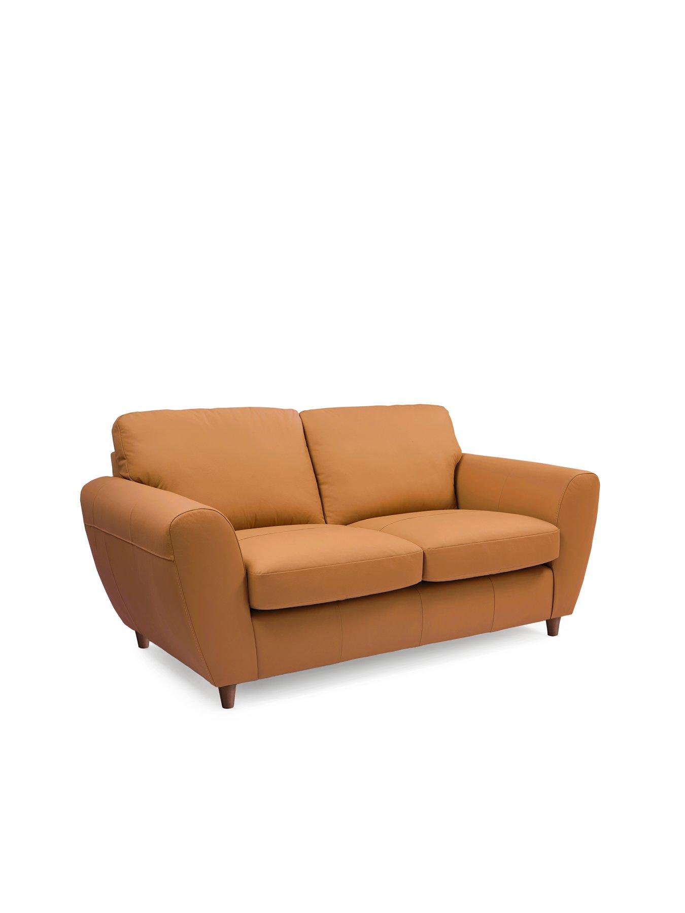 Image 4 of 7 of The Very Collection Shay 3 + 2 Seater Leather Sofa Set (Buy &amp; SAVE!) - FSC&reg; Certified
