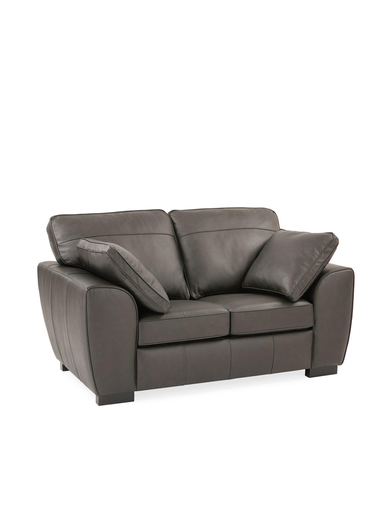 Image 4 of 6 of The Very Collection Sona 3 + 2 Seater Leather Sofa Set (Buy &amp; SAVE!)&nbsp;- FSC&reg; Certified