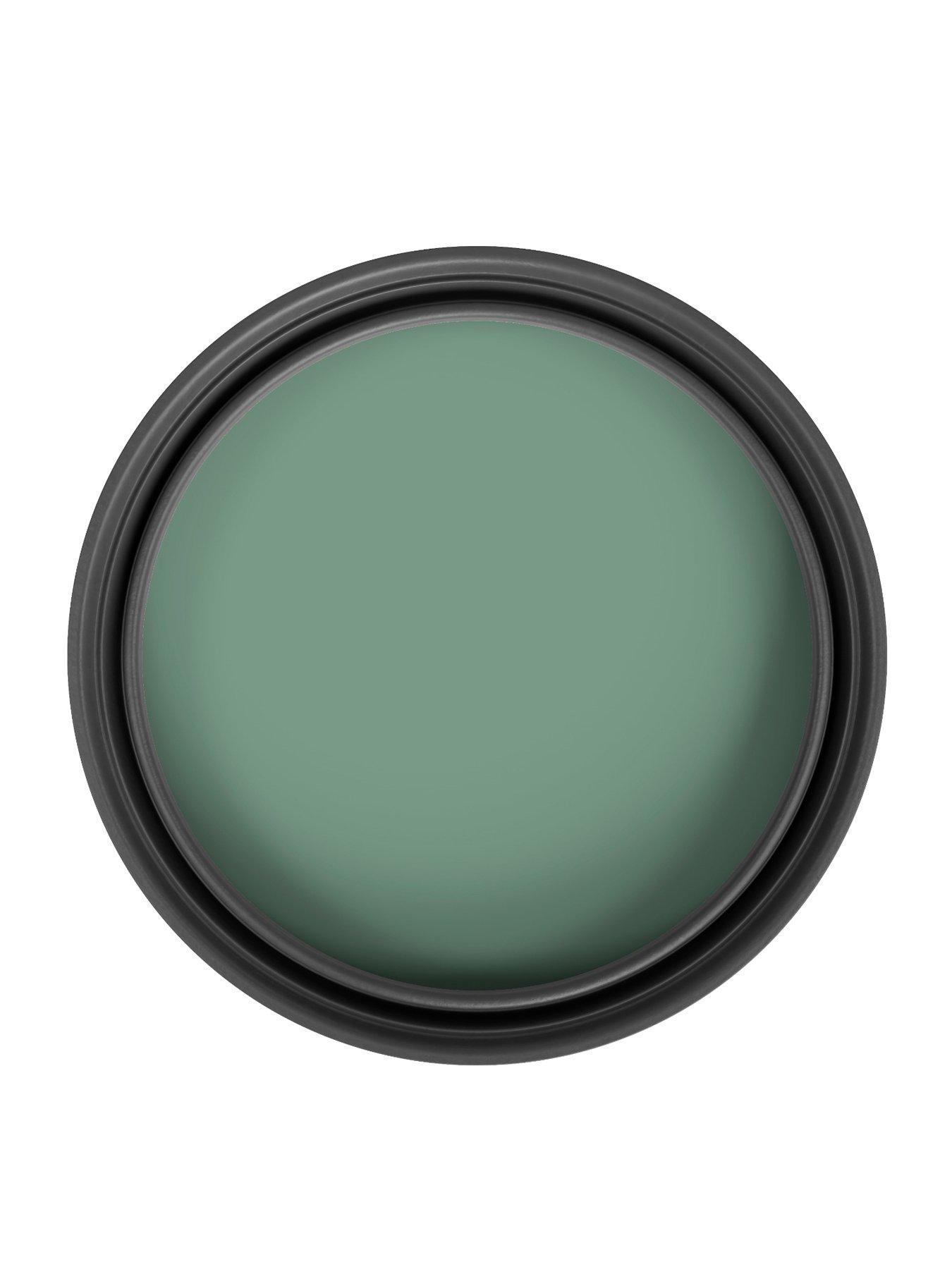 Image 2 of 7 of Ronseal One Coat Everywhere Interior Paint Muted Jade Matt 2.5 Litre