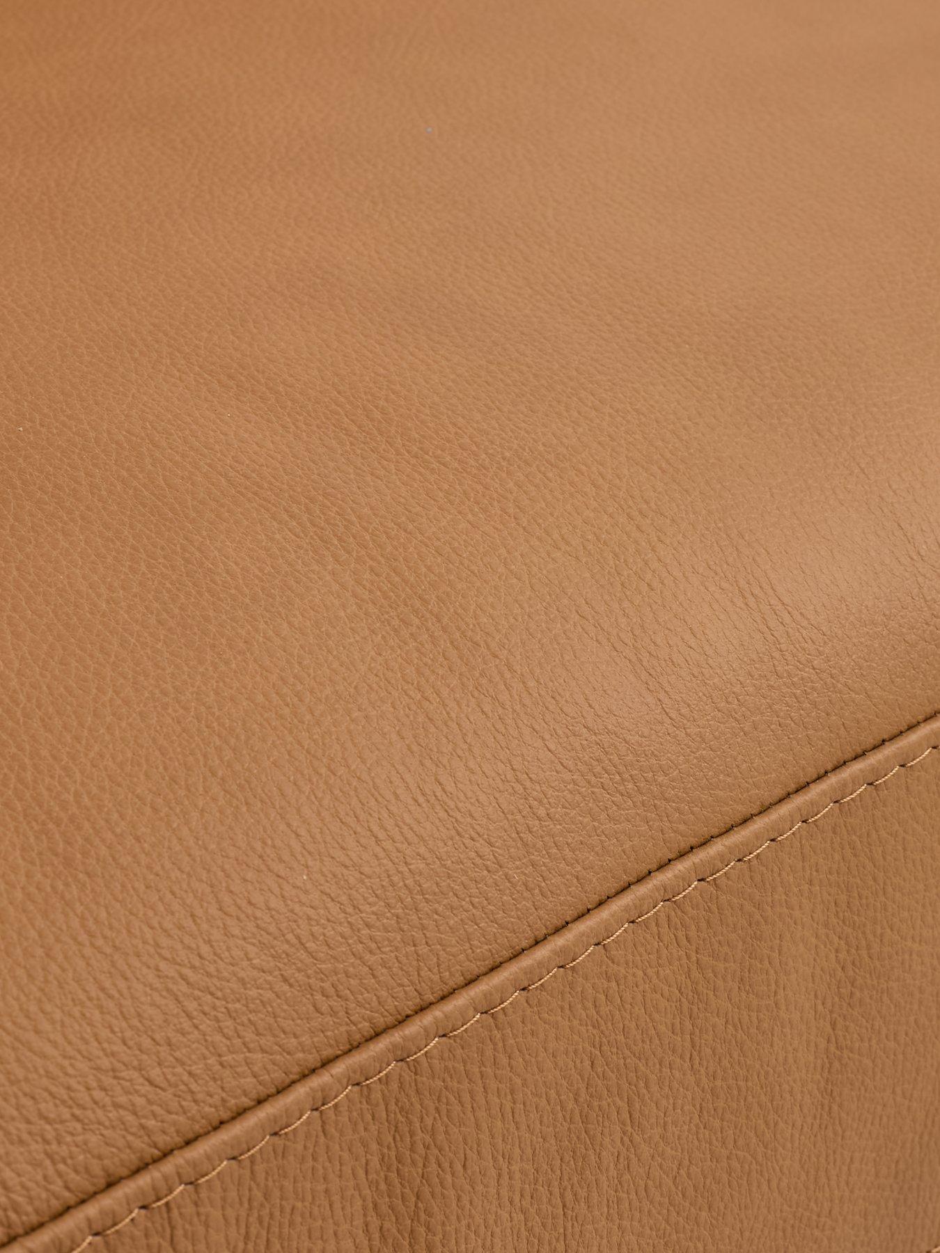 Image 7 of 7 of The Very Collection Chiswick 3 Seater Leather Sofa + Snuggle Chair Set - FSC&reg; Certified
