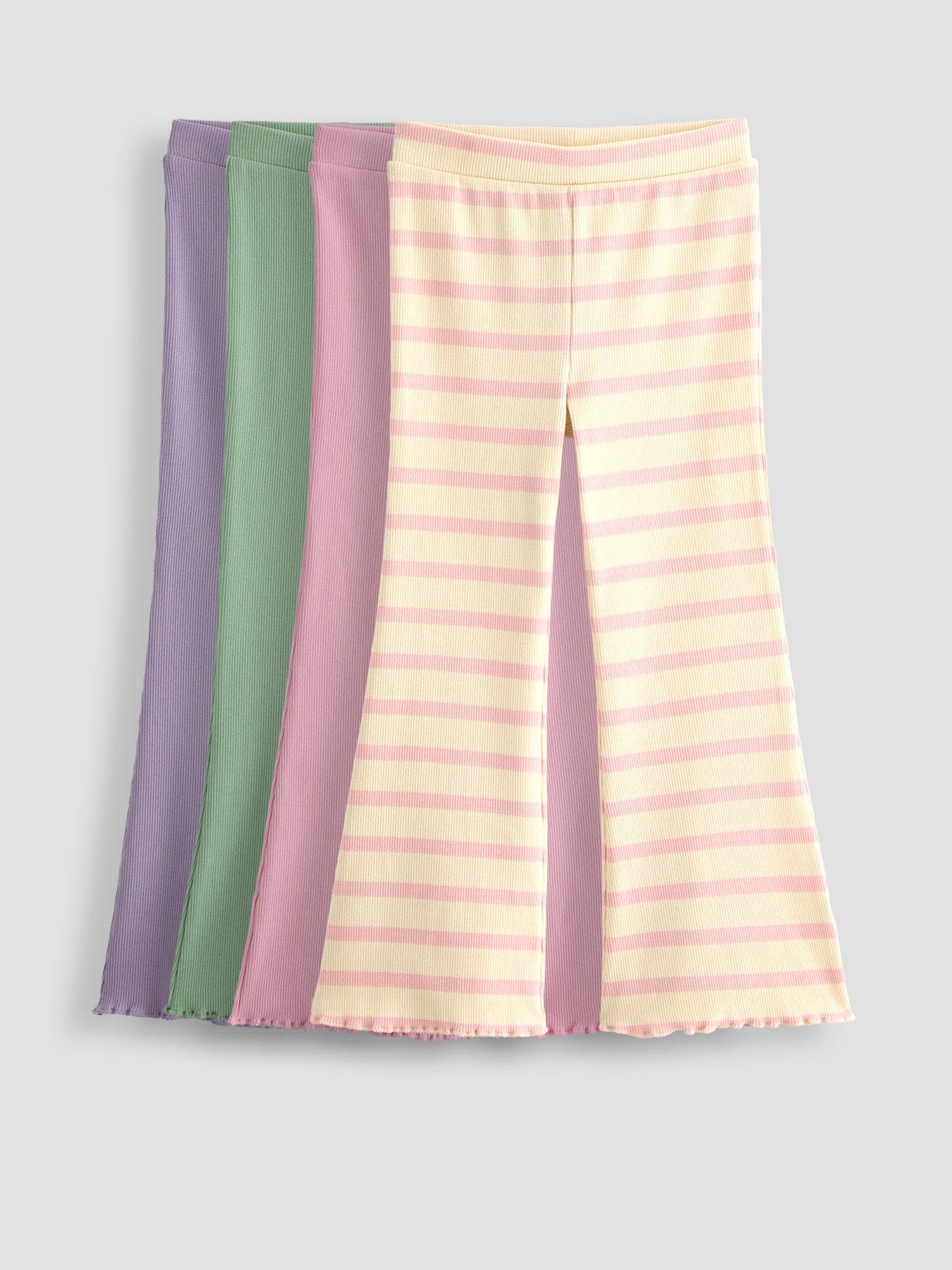The Very Collection Girls 4 Pack Flare Leggings