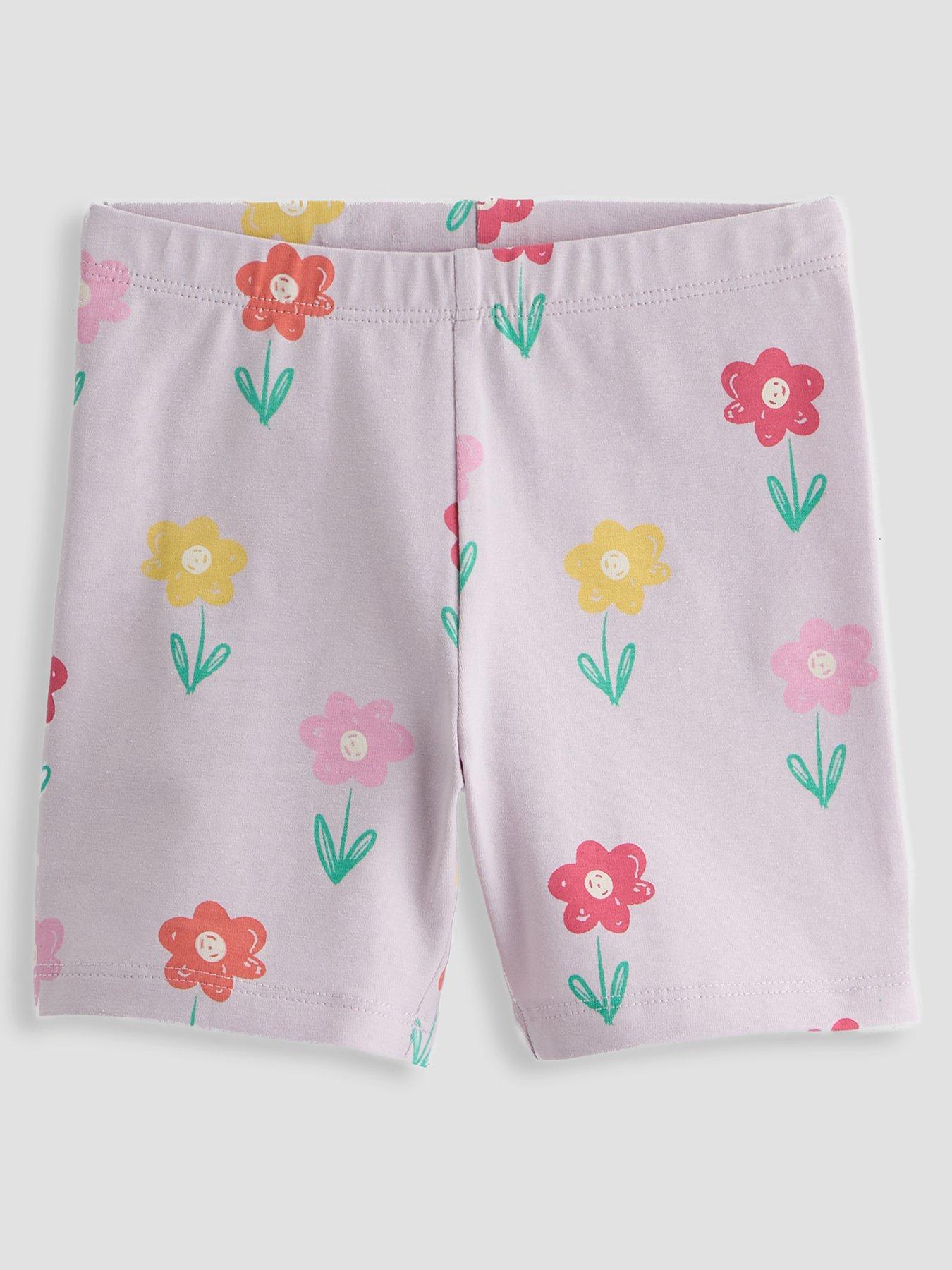Image 2 of 5 of The Very Collection Girls 4 Pack Jersey Cycling Short