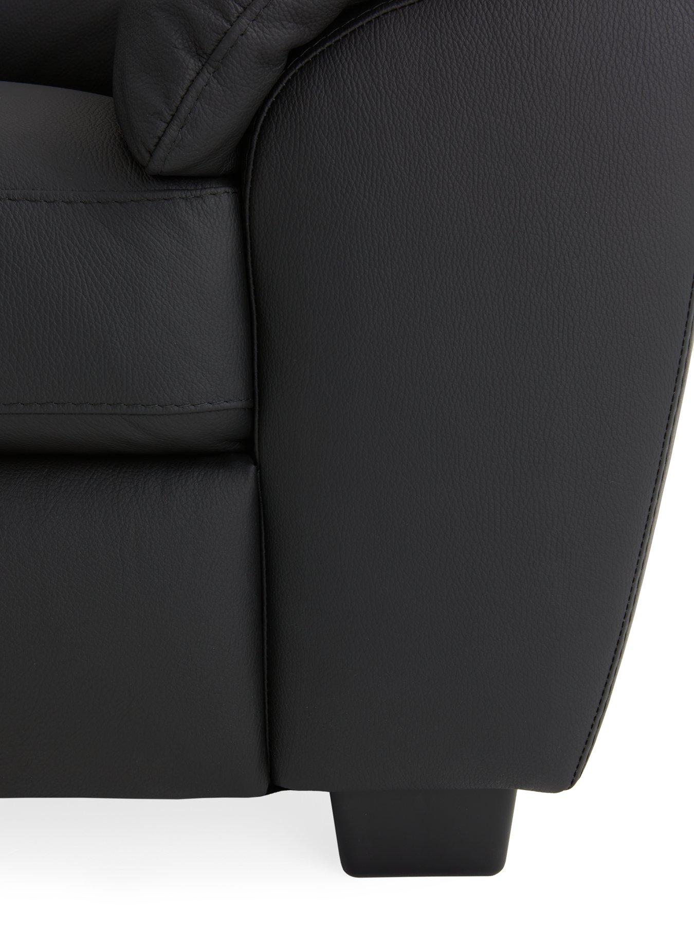 Image 5 of 7 of The Very Collection Montreal 3 + 2 Seater Leather Sofa Set - FSC&reg; Certified