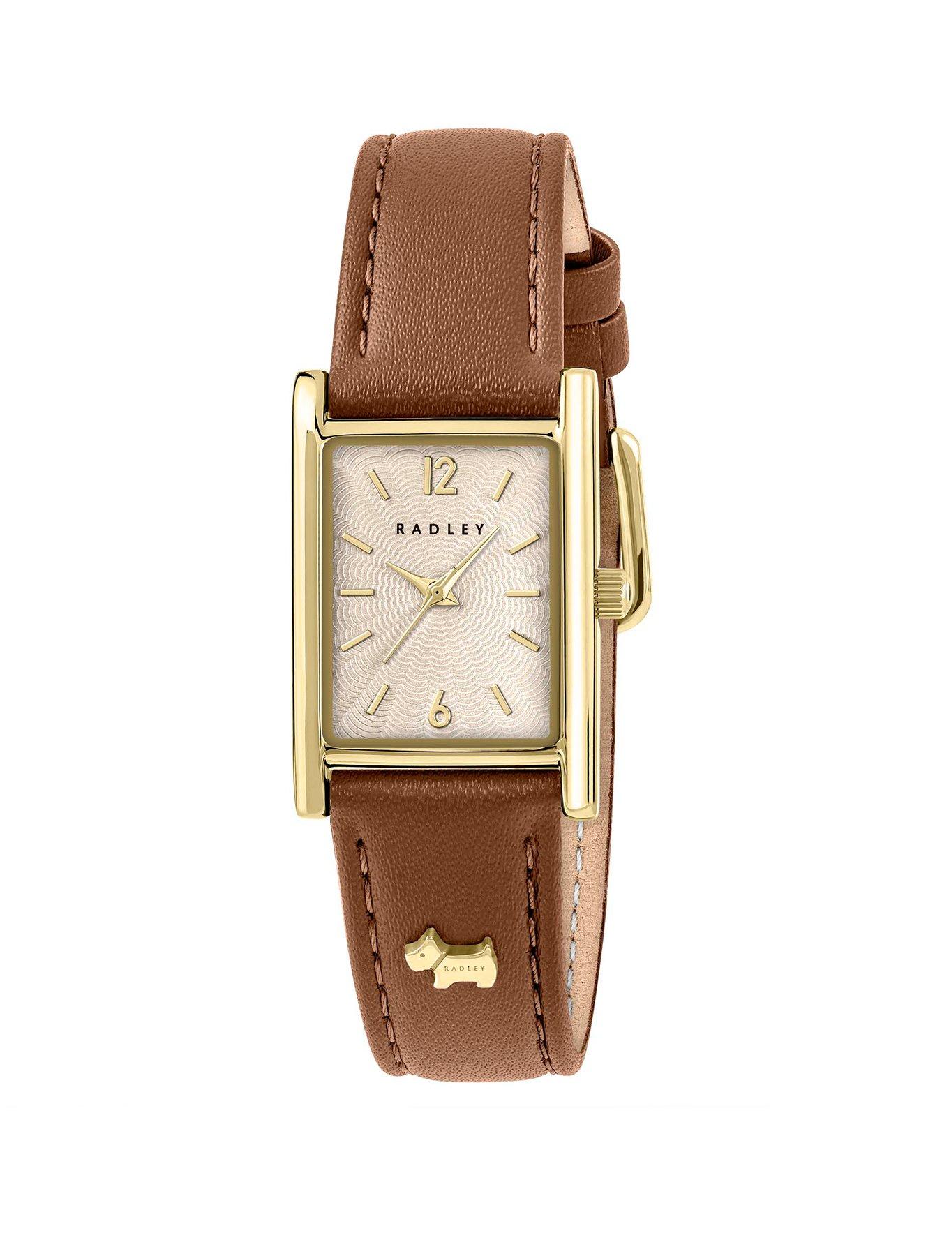 Radley Ladies Cognac Leather Strap Watch
