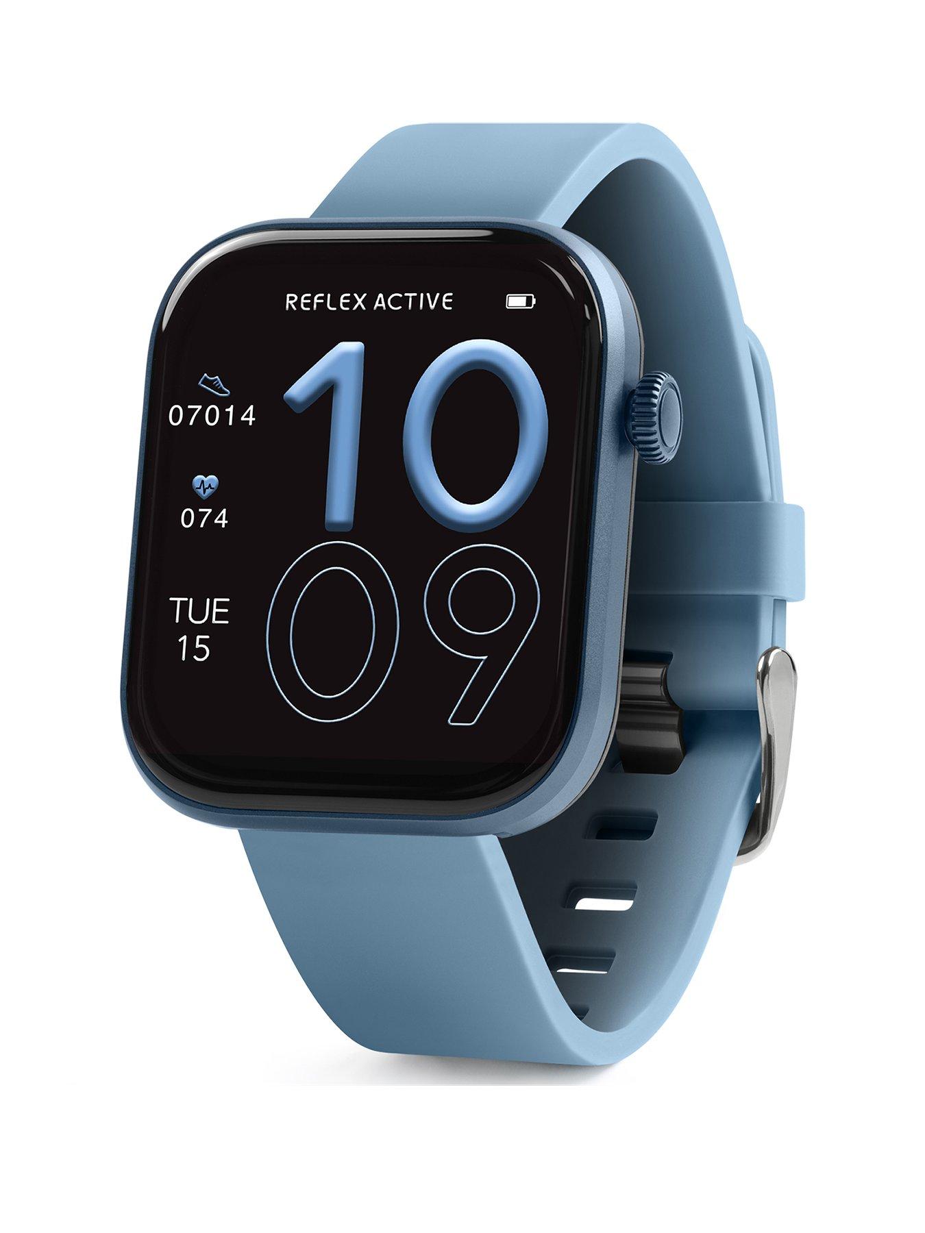 Reflex Active Series 40 Amoled Smart Calling-Denim  Strap