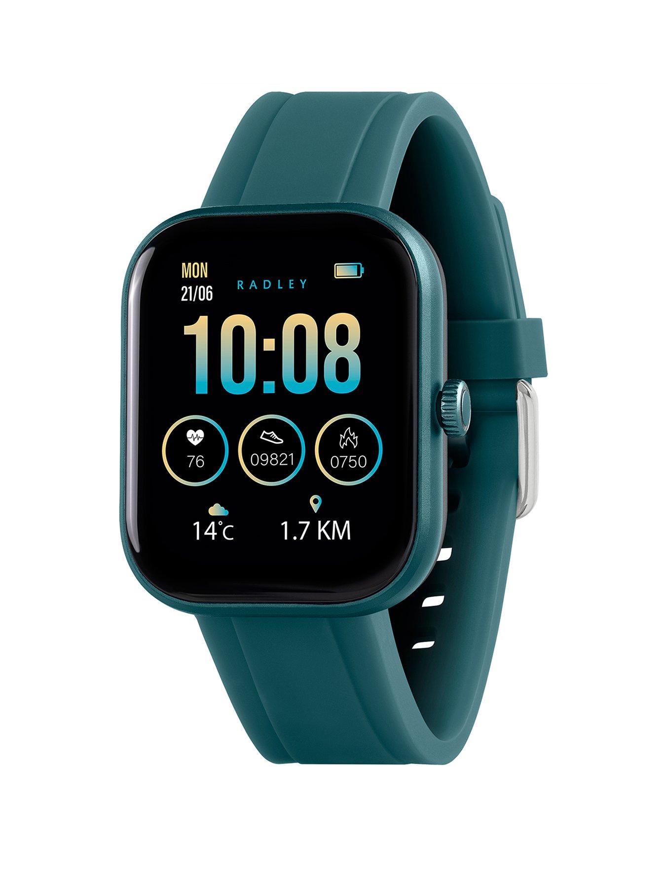 Radley Series 55 Stone And Teal Silicone Strap Smartwatch TFT/Calling