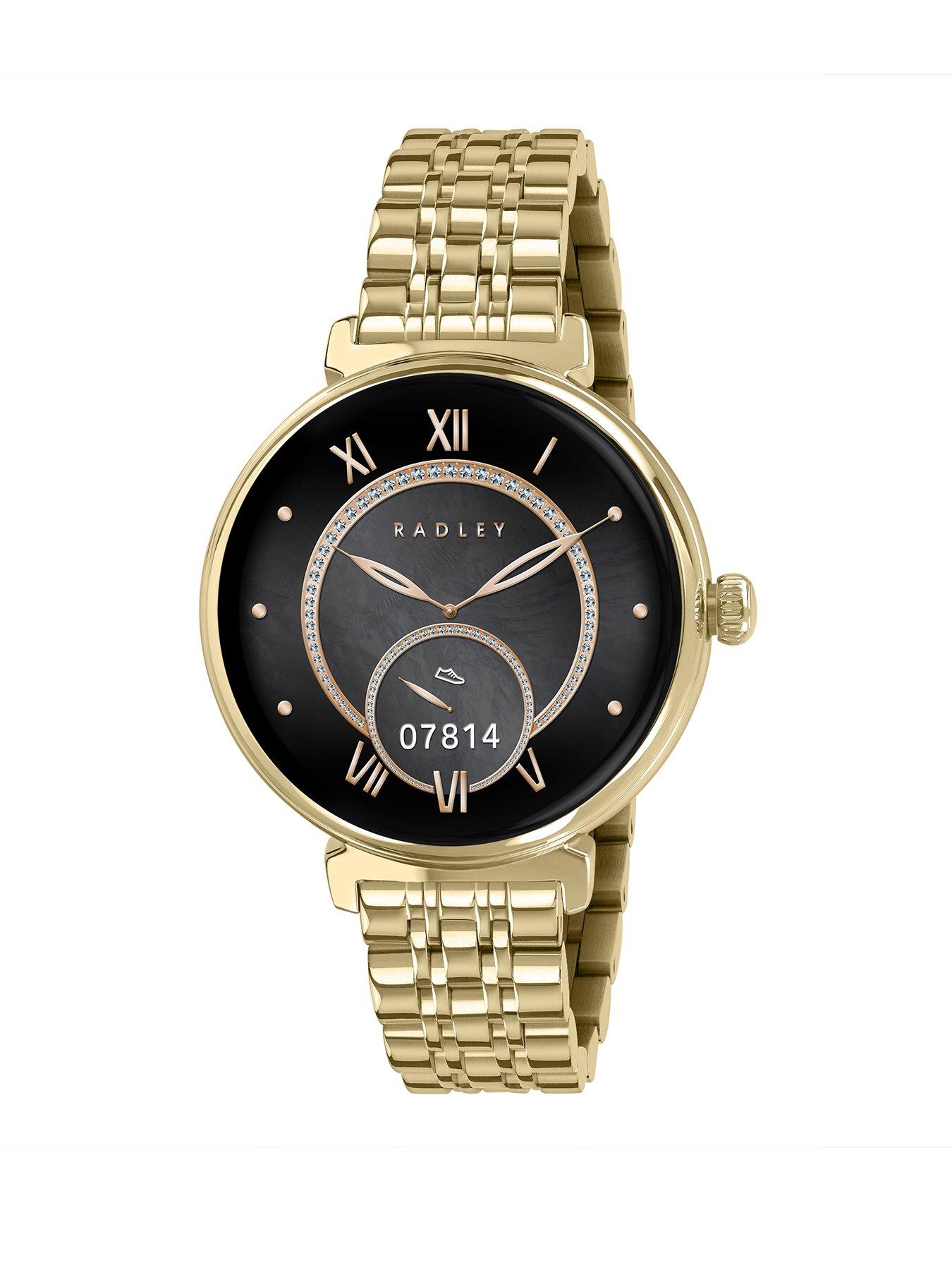 Radley RADLEY SERIES 48 PALE GOLD T-BAR AMOLED SMARTWATCH - AMOLED/CALLING