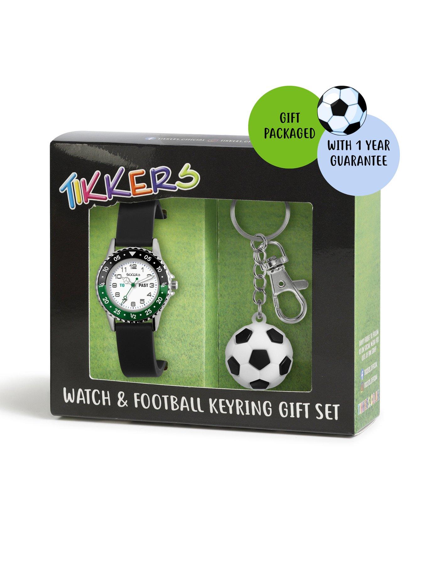 Image 7 of 7 of Tikkers Black strap time teacher watch