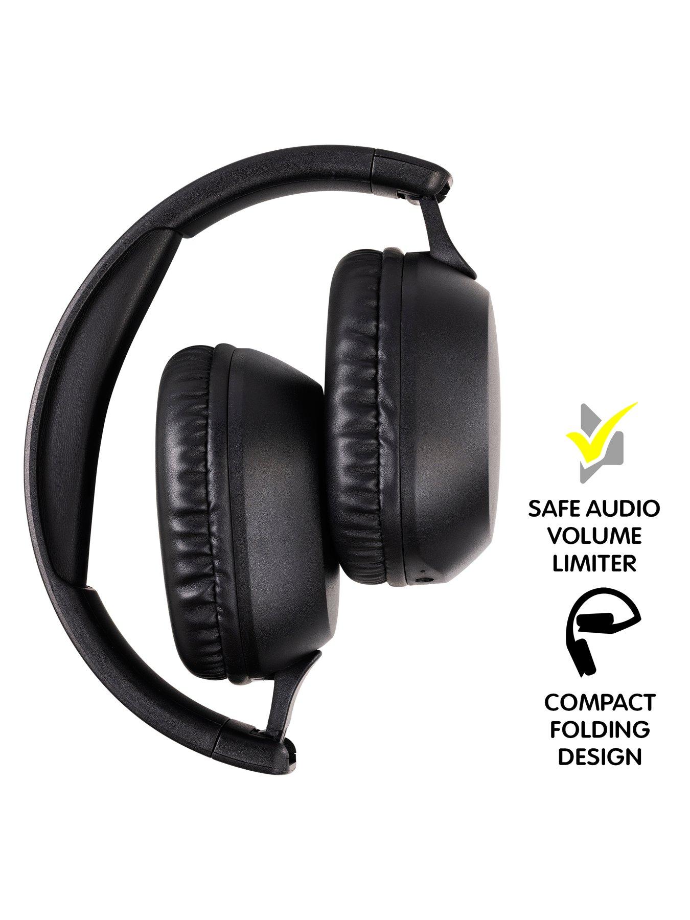 Image 5 of 6 of Tikkers Black Riptape strap and over ear headphone set