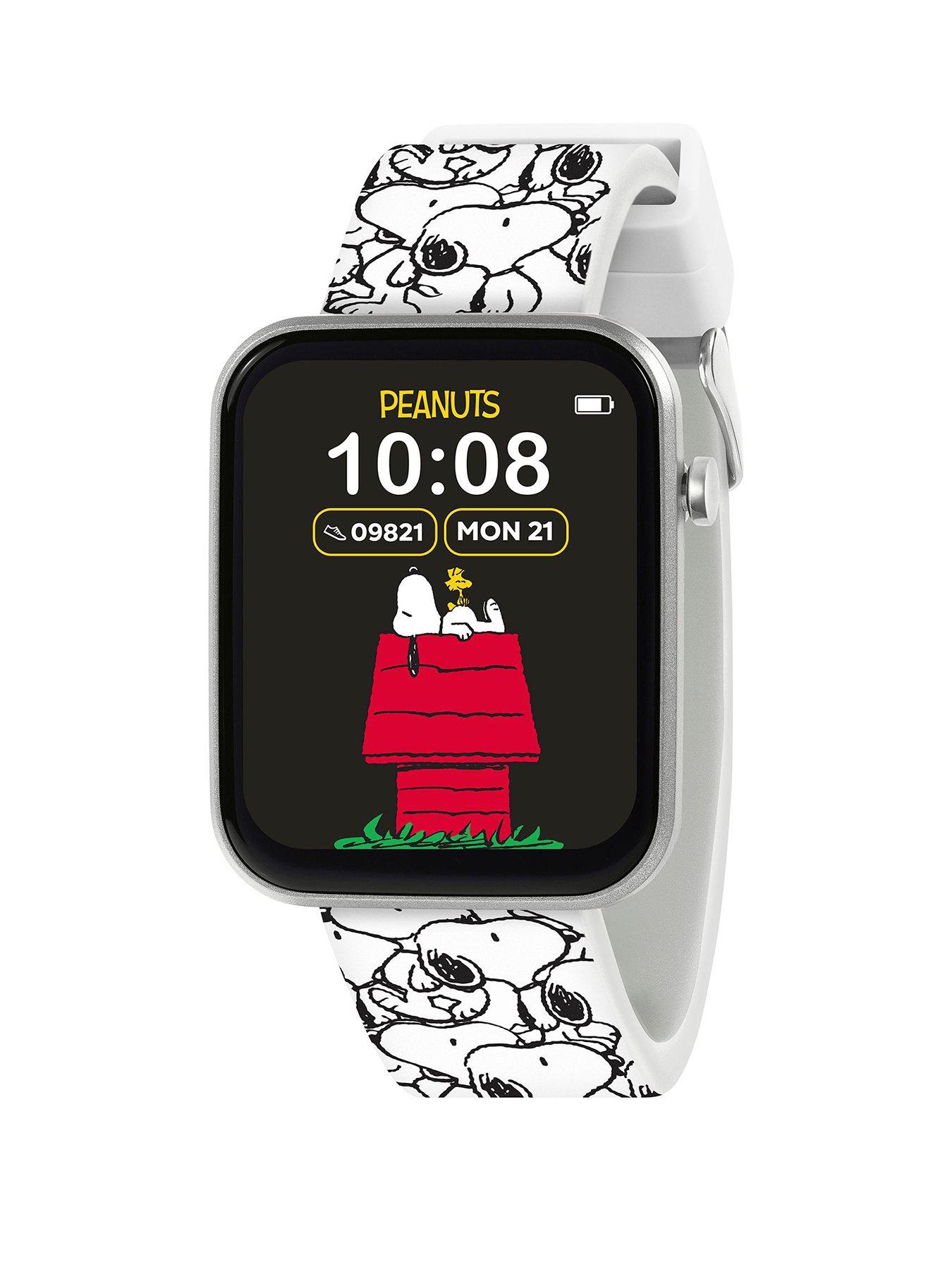 Snoopy Printed Strap Smart Watch