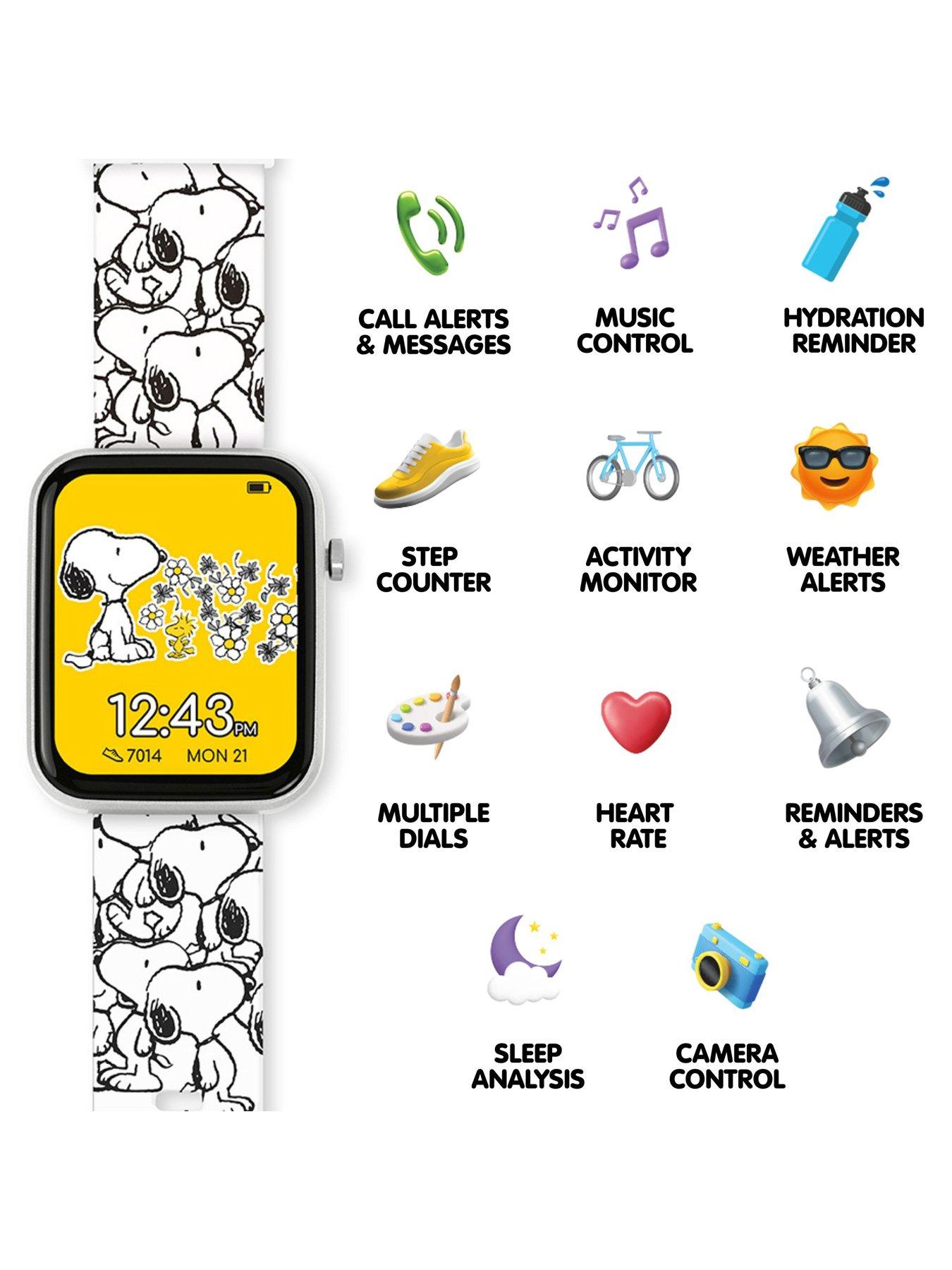 Image 3 of 5 of Snoopy SNOOPY PRINTED STRAP SMART WATCH