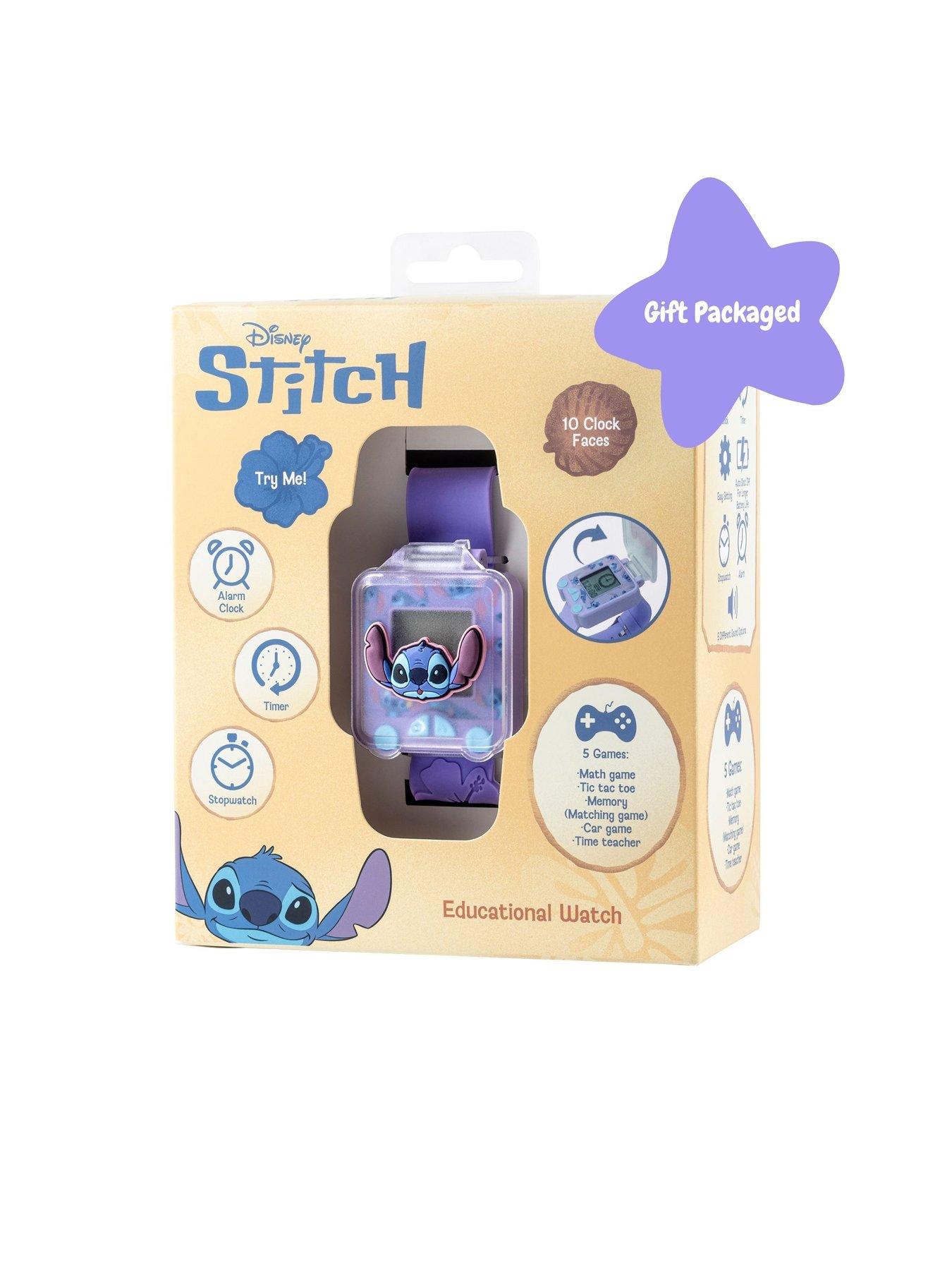 Disney STITCH PURPLE STRAP LEARNING WATCH Very