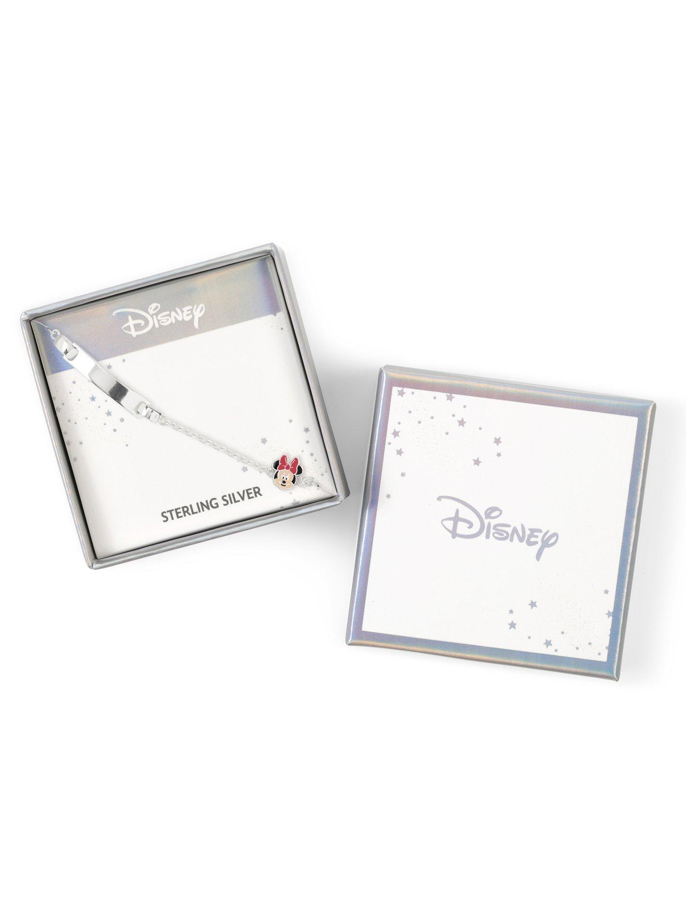 Image 3 of 3 of Disney Sterling Silver 925 Minnie Mouse Plaque Bracelet