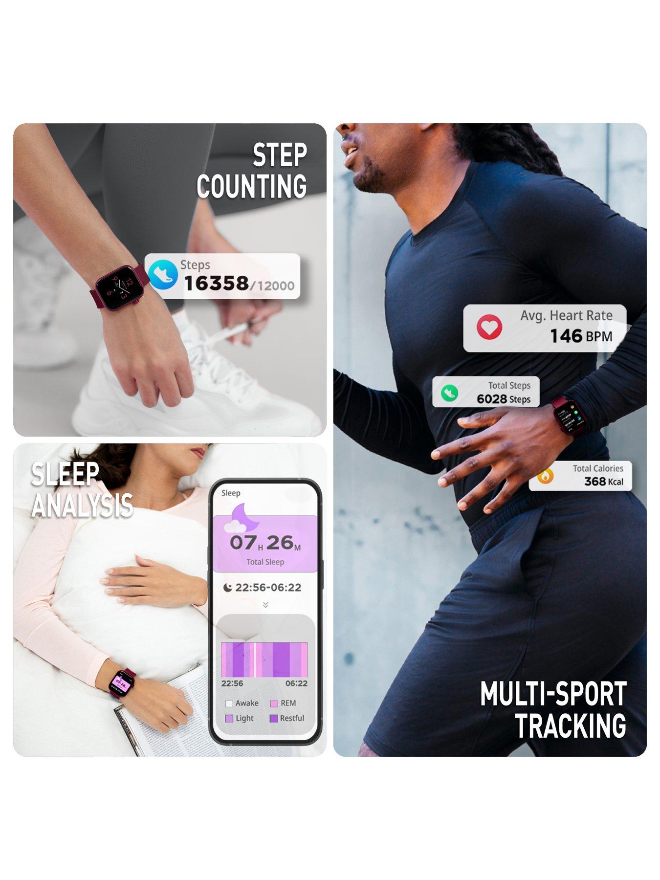 Image 3 of 7 of Reflex Active Spectra AMOLED Calling Smart Berry Strap Watch