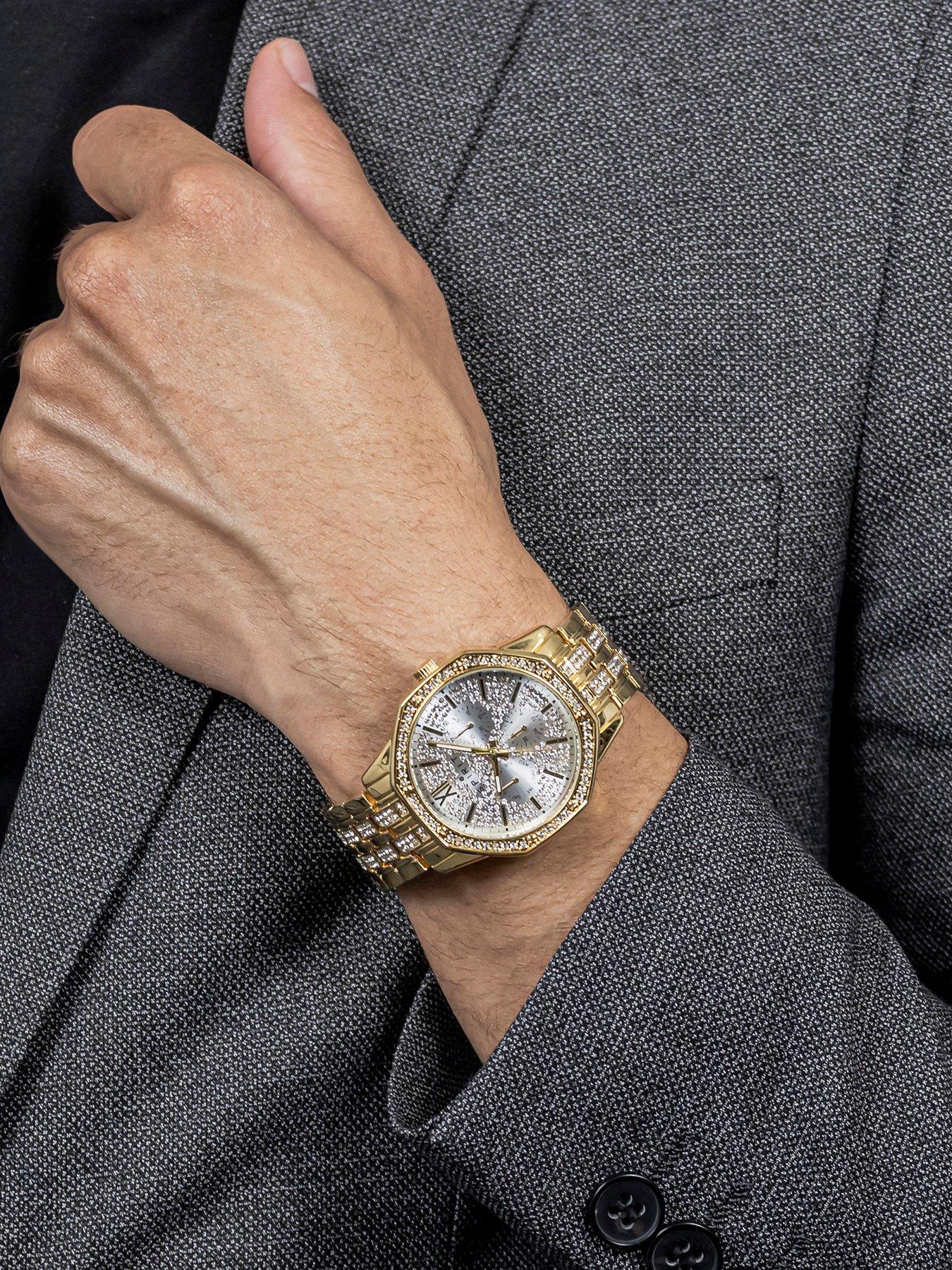 Image 3 of 4 of Spirit Gents Gold Plated Sport Bracelet Watch