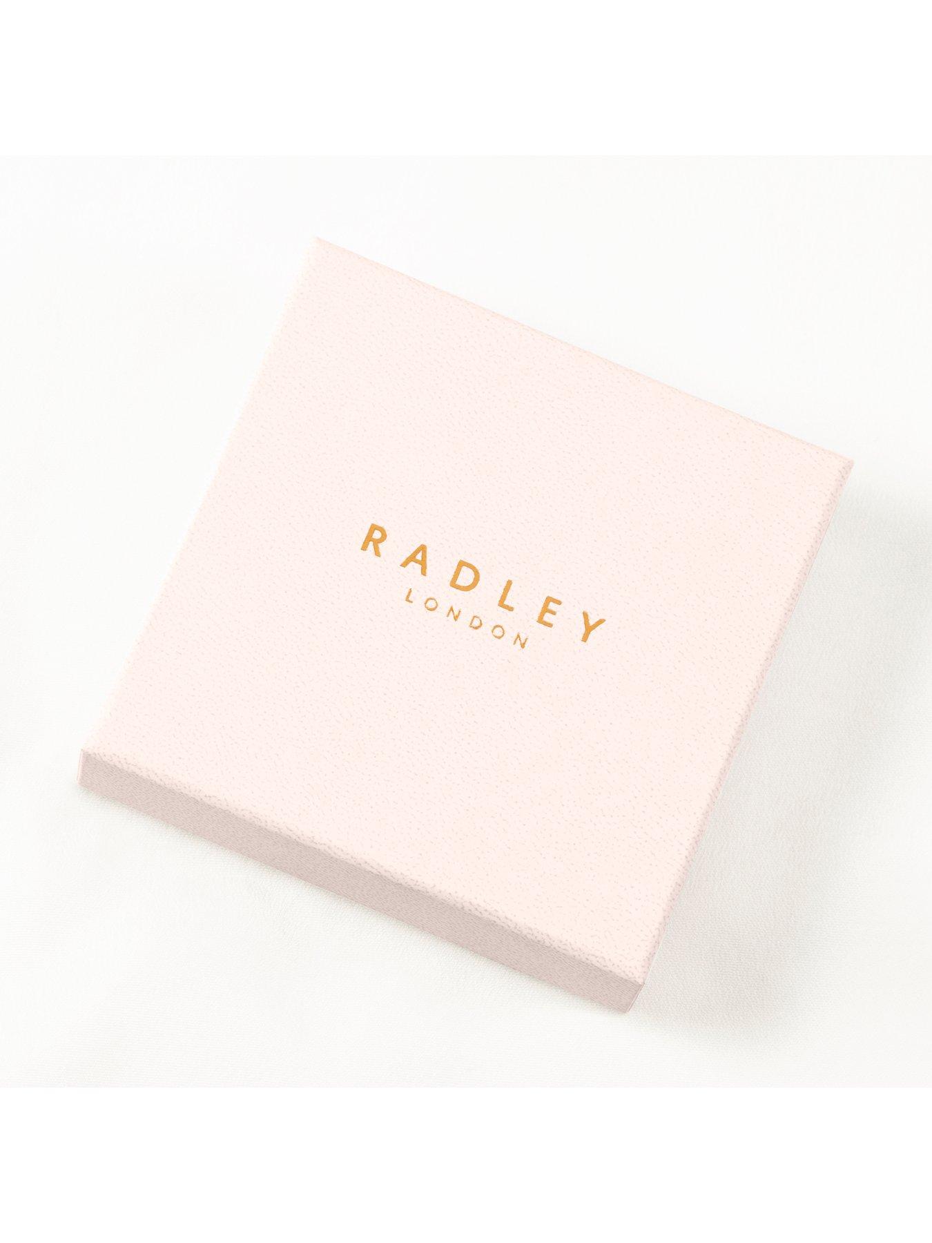 Image 4 of 4 of Radley 18ct GP MOP Heart Flower Friendship Bracelet
