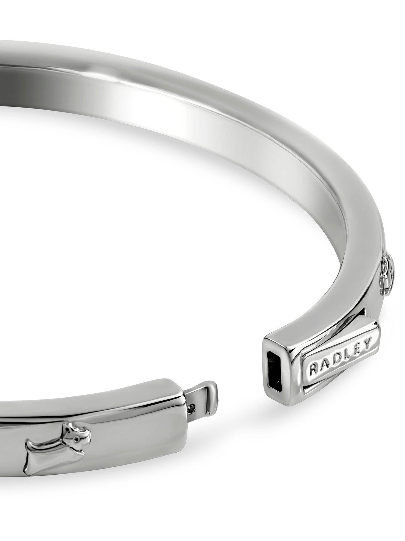Image 3 of 5 of Radley Silver Jumping Dog Bangle