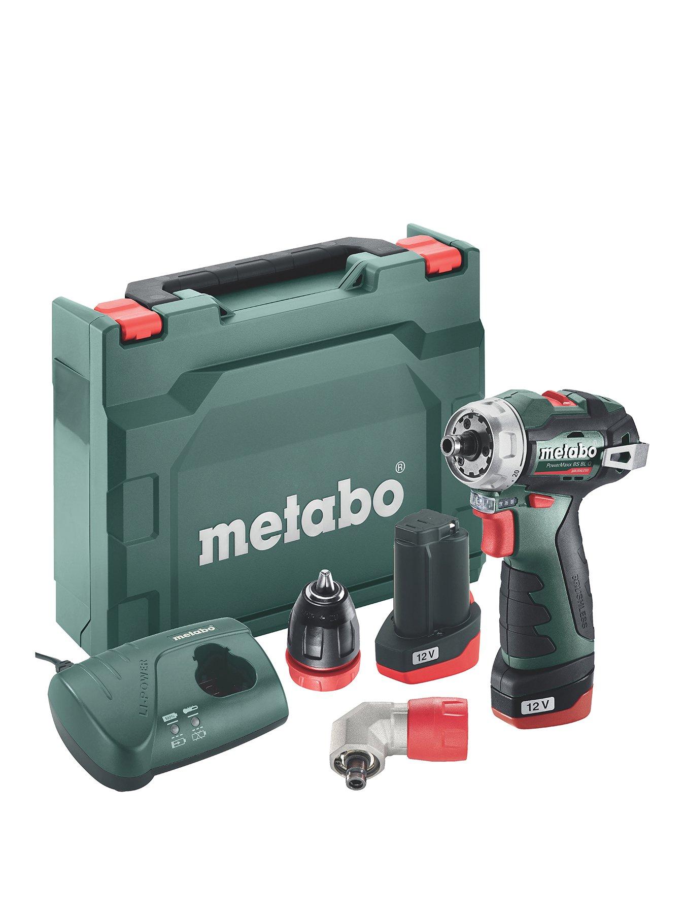 Metabo PowerMaxx BS BL Q Brushless Drill/Screwdriver 12V 2 x 2.0Ah Li-ion