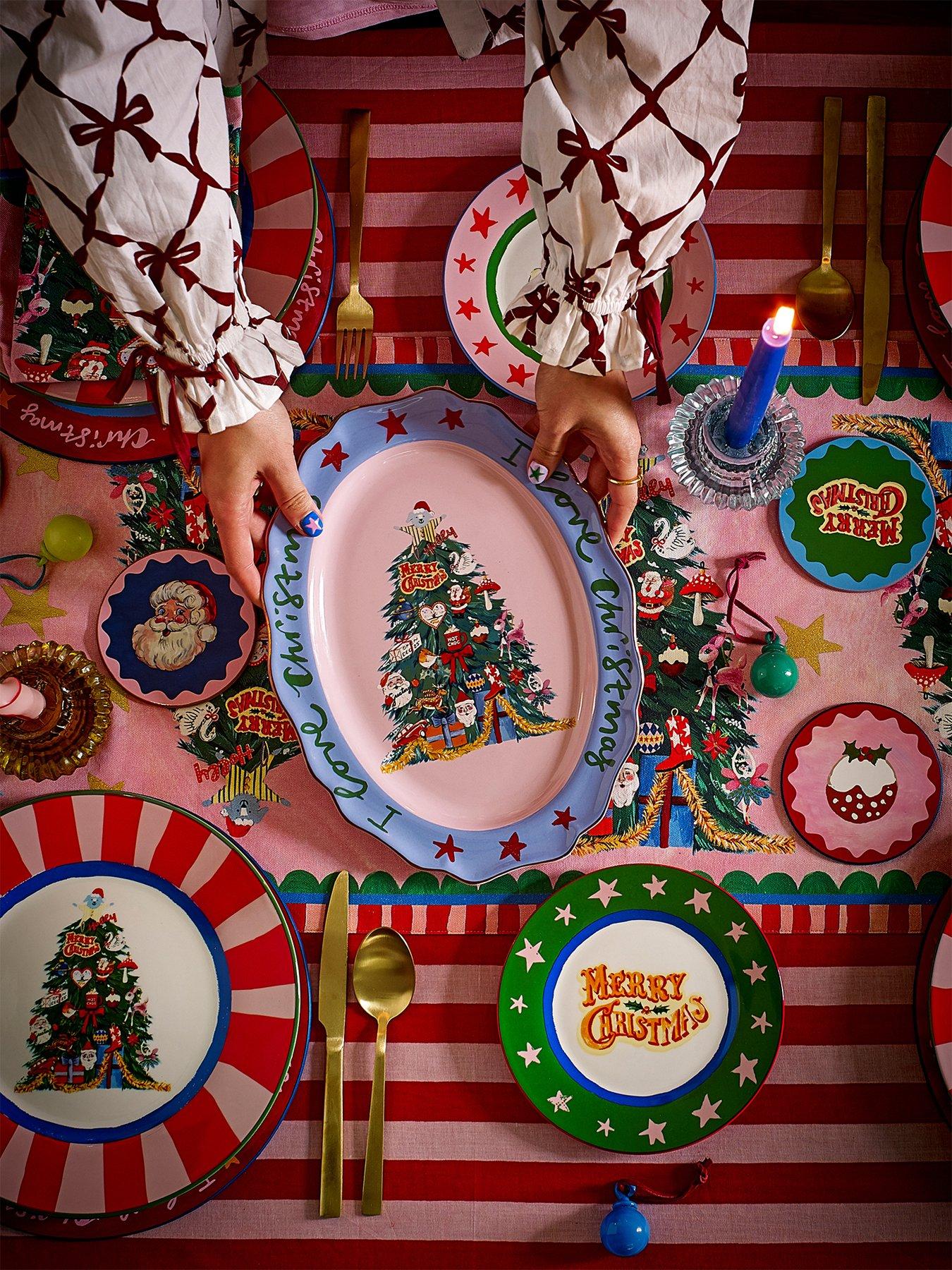 Image 1 of 4 of Eleanor Bowmer Fabulously Festive Large Serve Platter