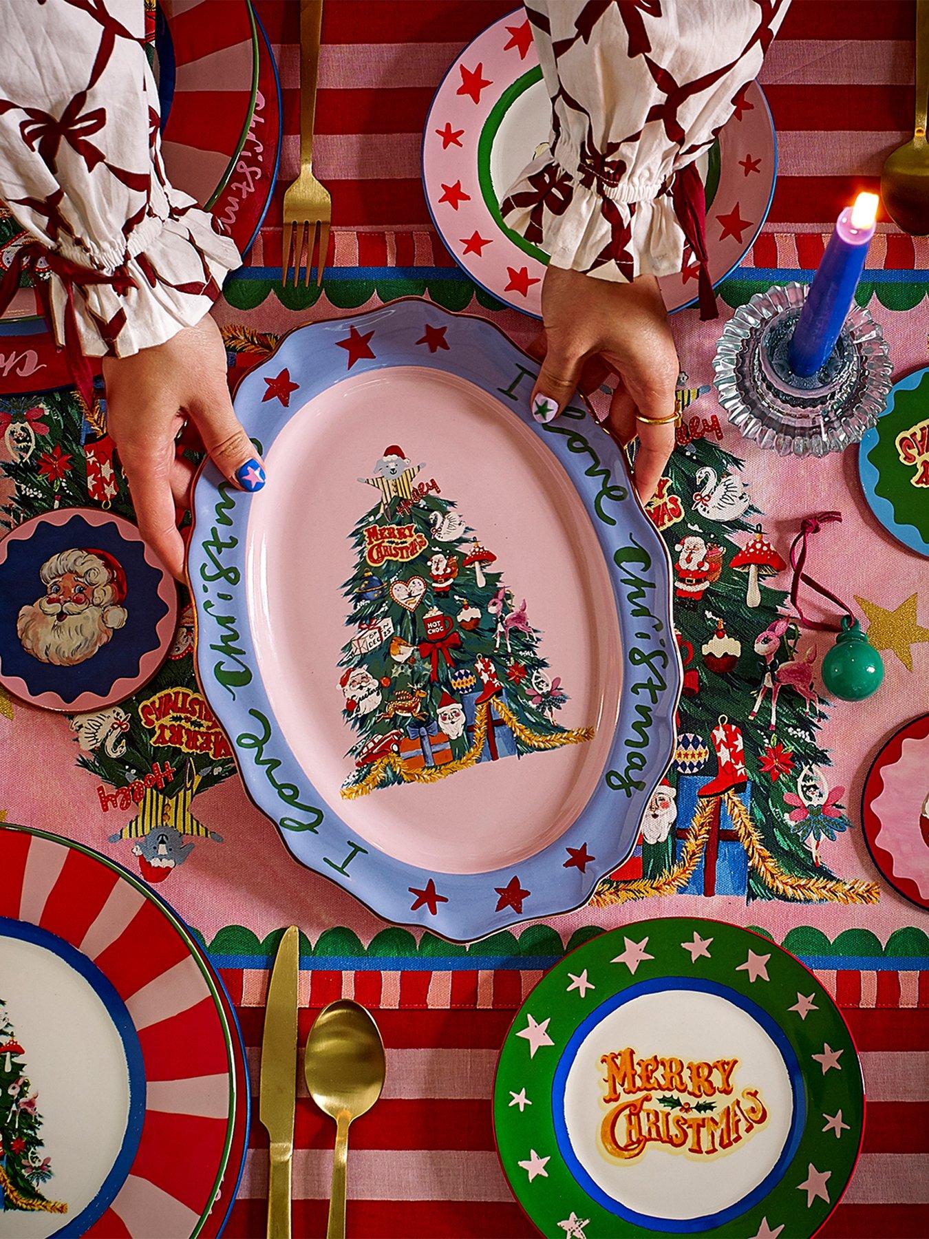 Image 3 of 4 of Eleanor Bowmer Fabulously Festive Large Serve Platter